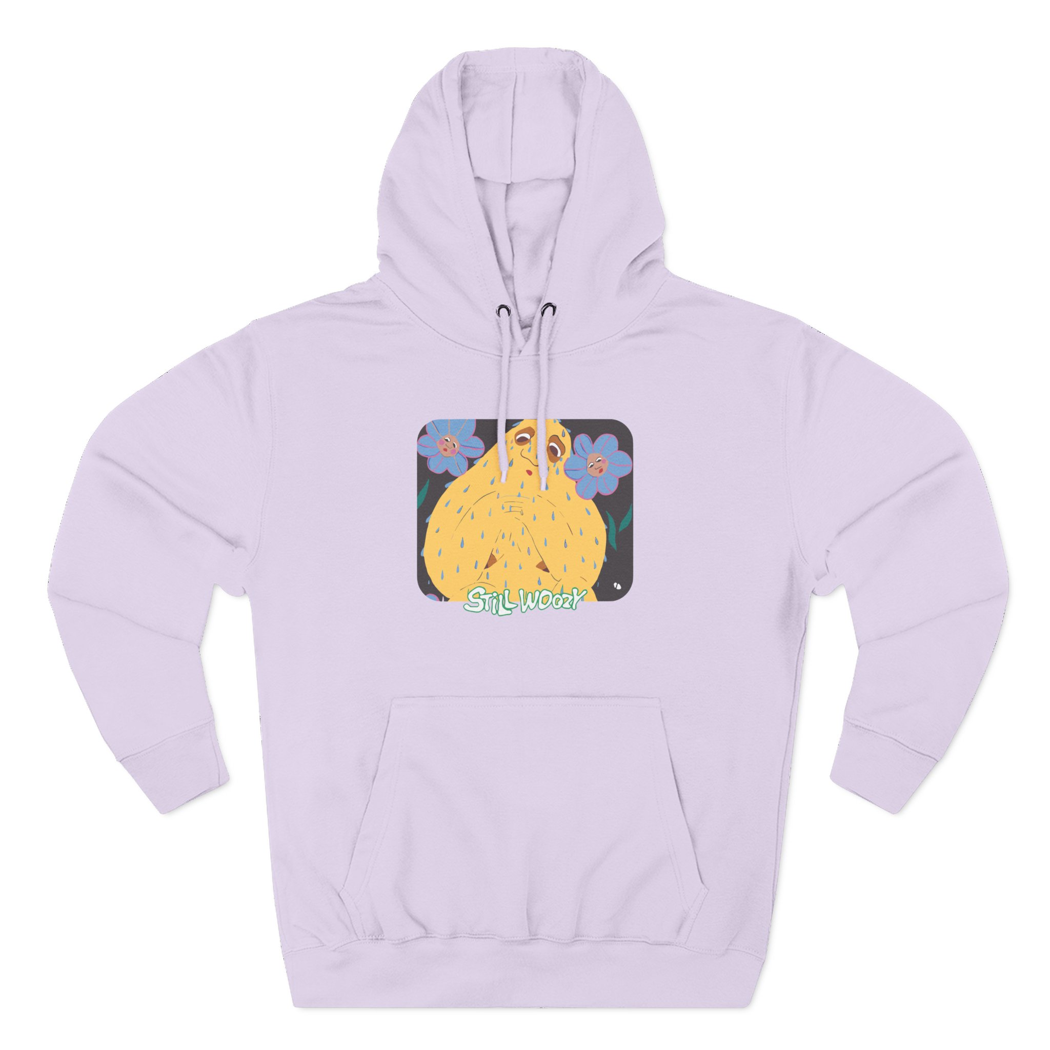 Still Woozy Three-Panel Fleece Hoodie
