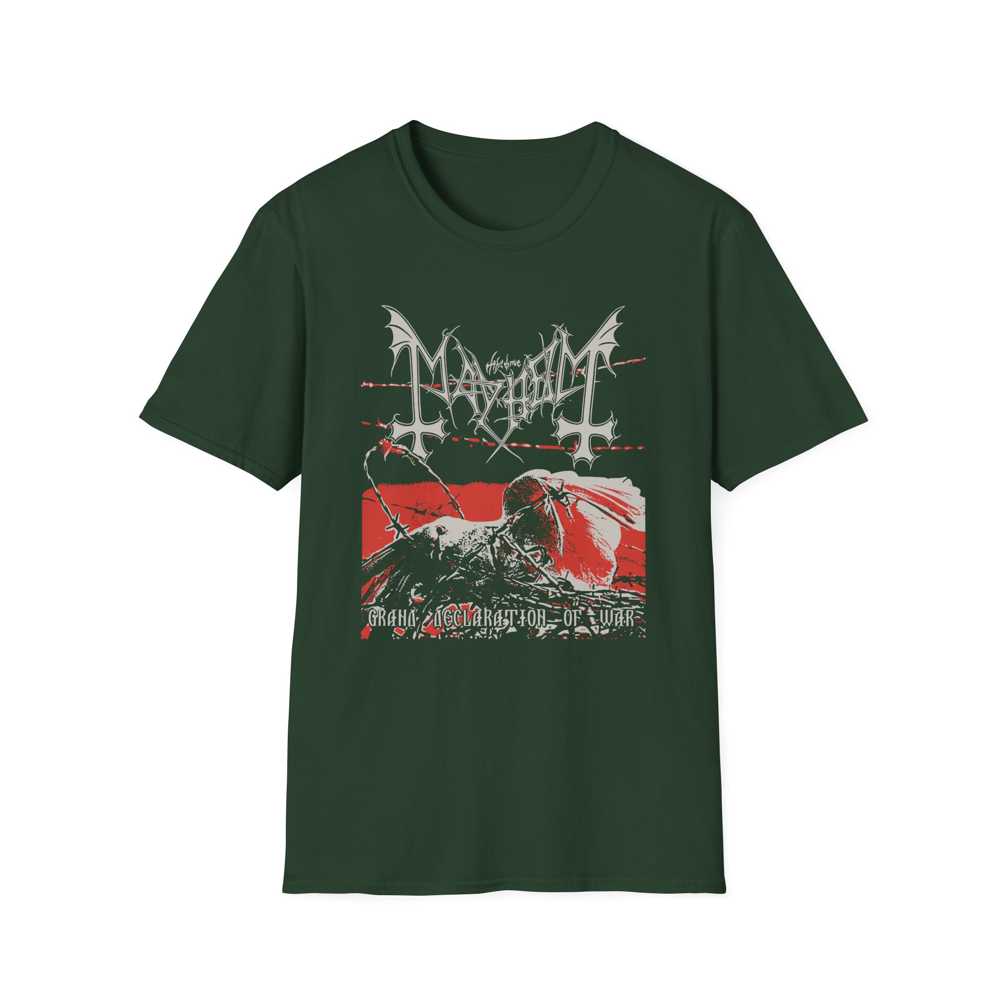 Mayhem Grand Declaration of War Unisex Softstyle T-Shirt