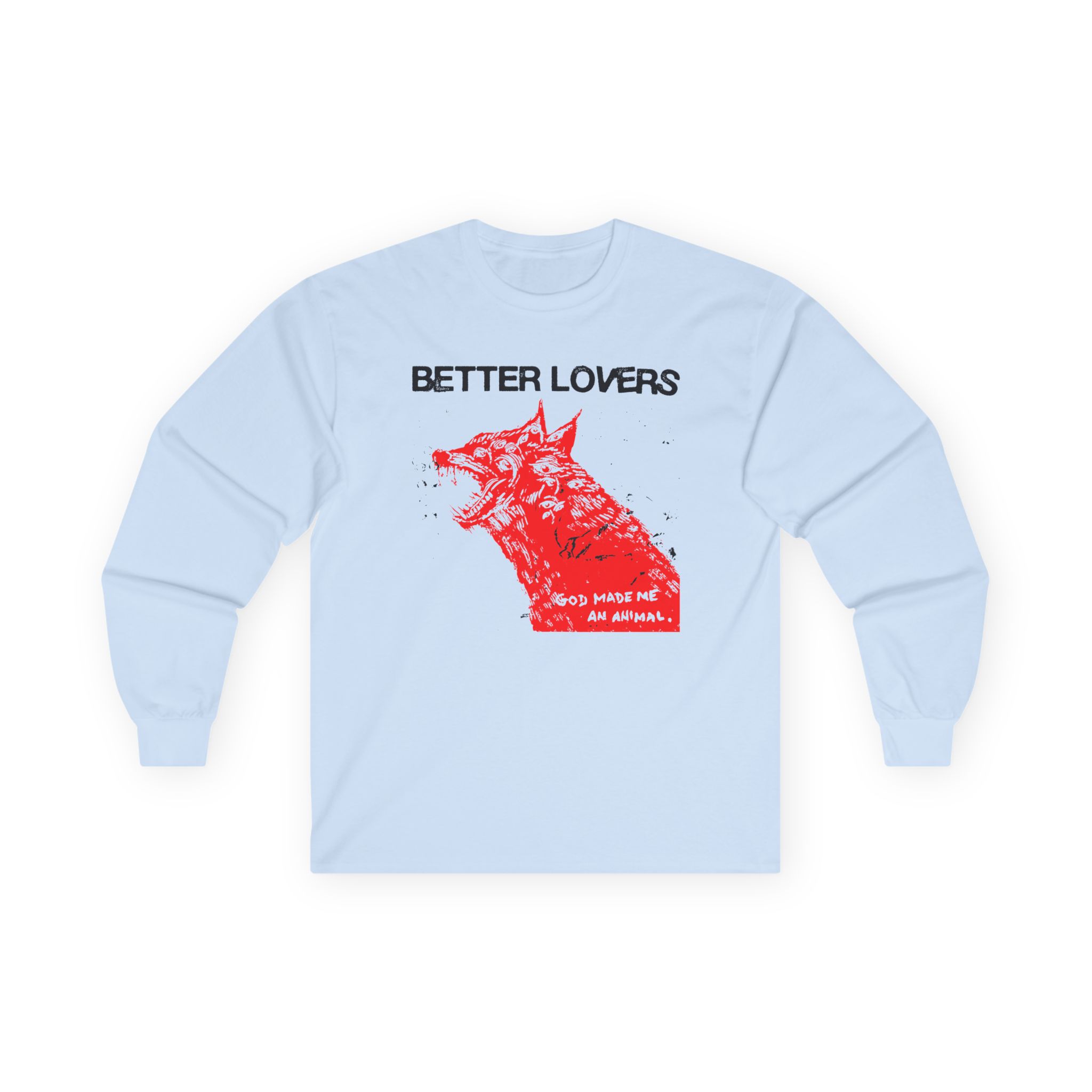 Better Lovers WOLF Unisex Ultra Cotton Long Sleeve Tee