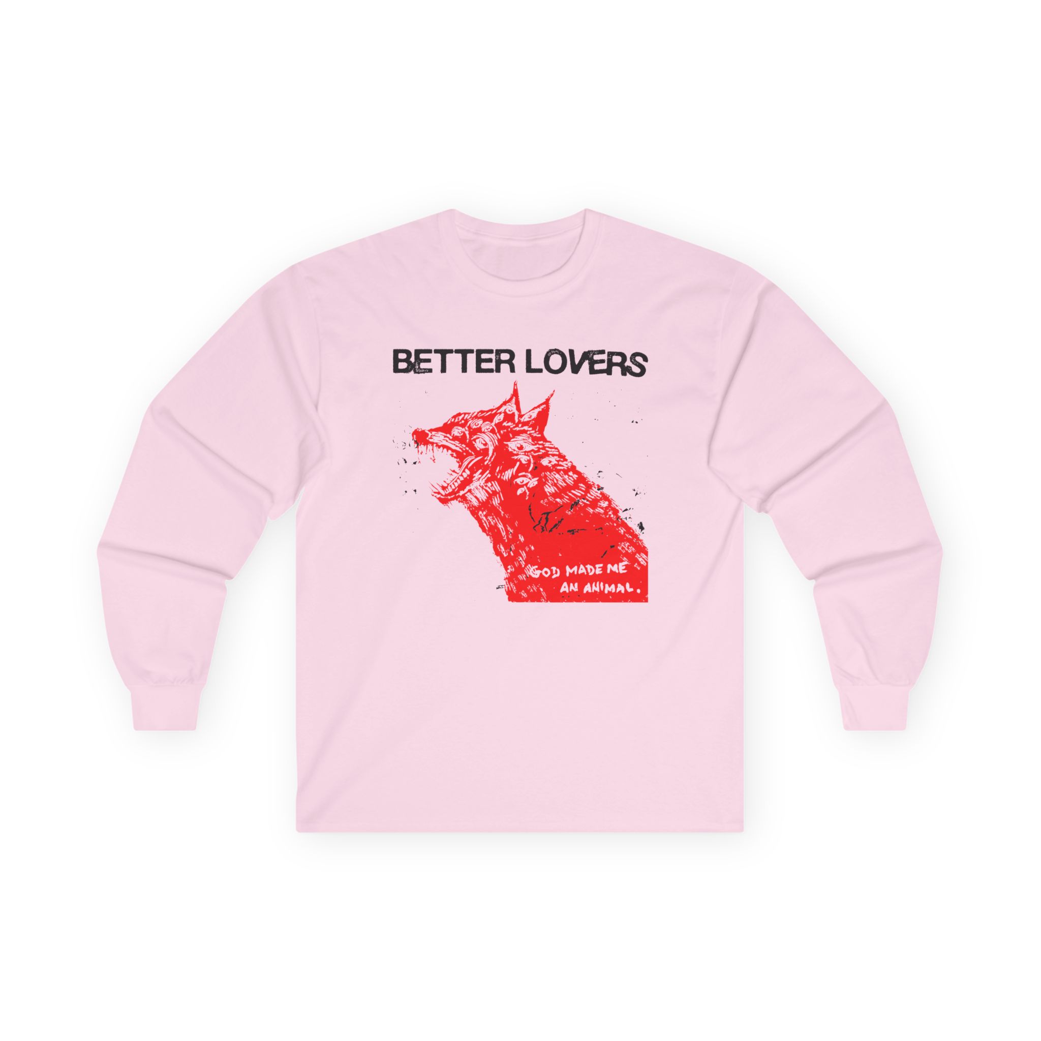Better Lovers WOLF Unisex Ultra Cotton Long Sleeve Tee