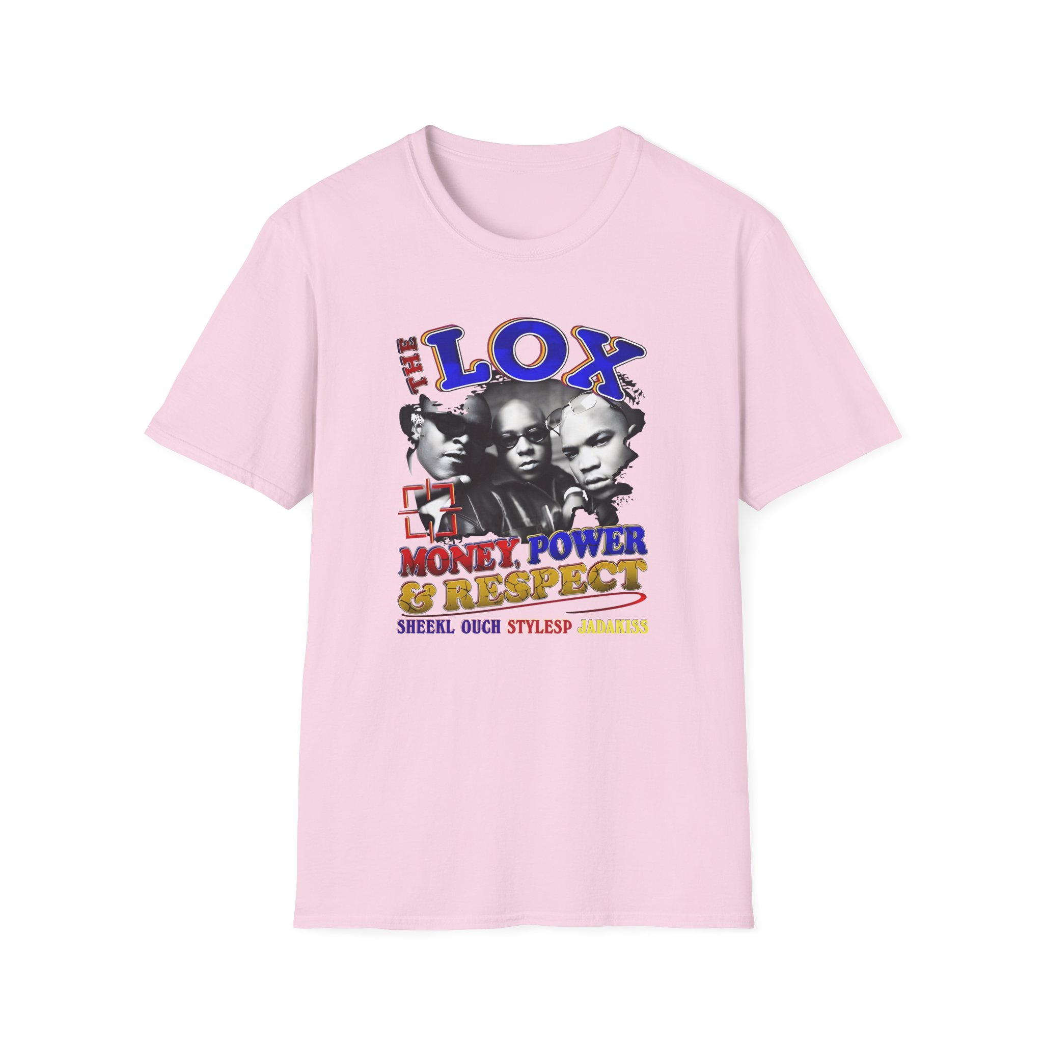 The Lox Money, Power & Respect Unisex Softstyle T-Shirt