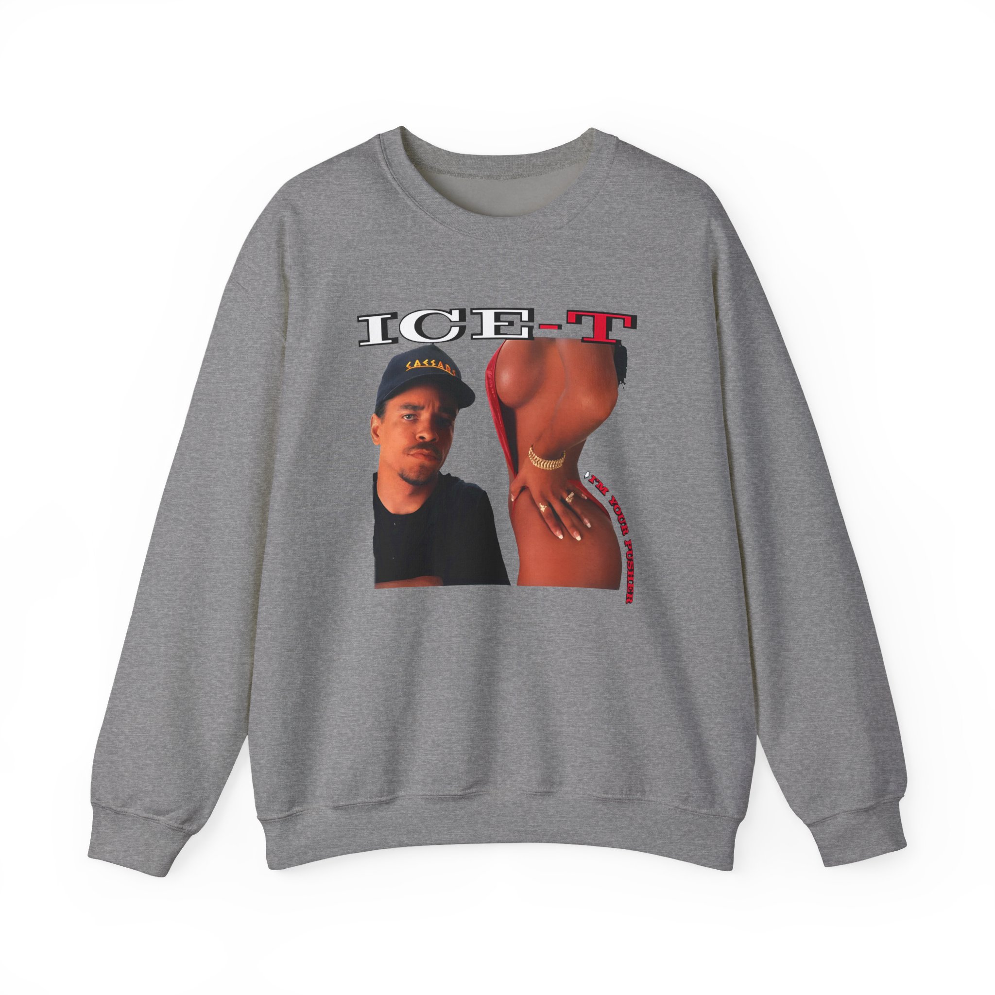 Ice-t I'm Your Pusher Unisex Heavy Blendâ„¢ Crewneck Sweatshirt