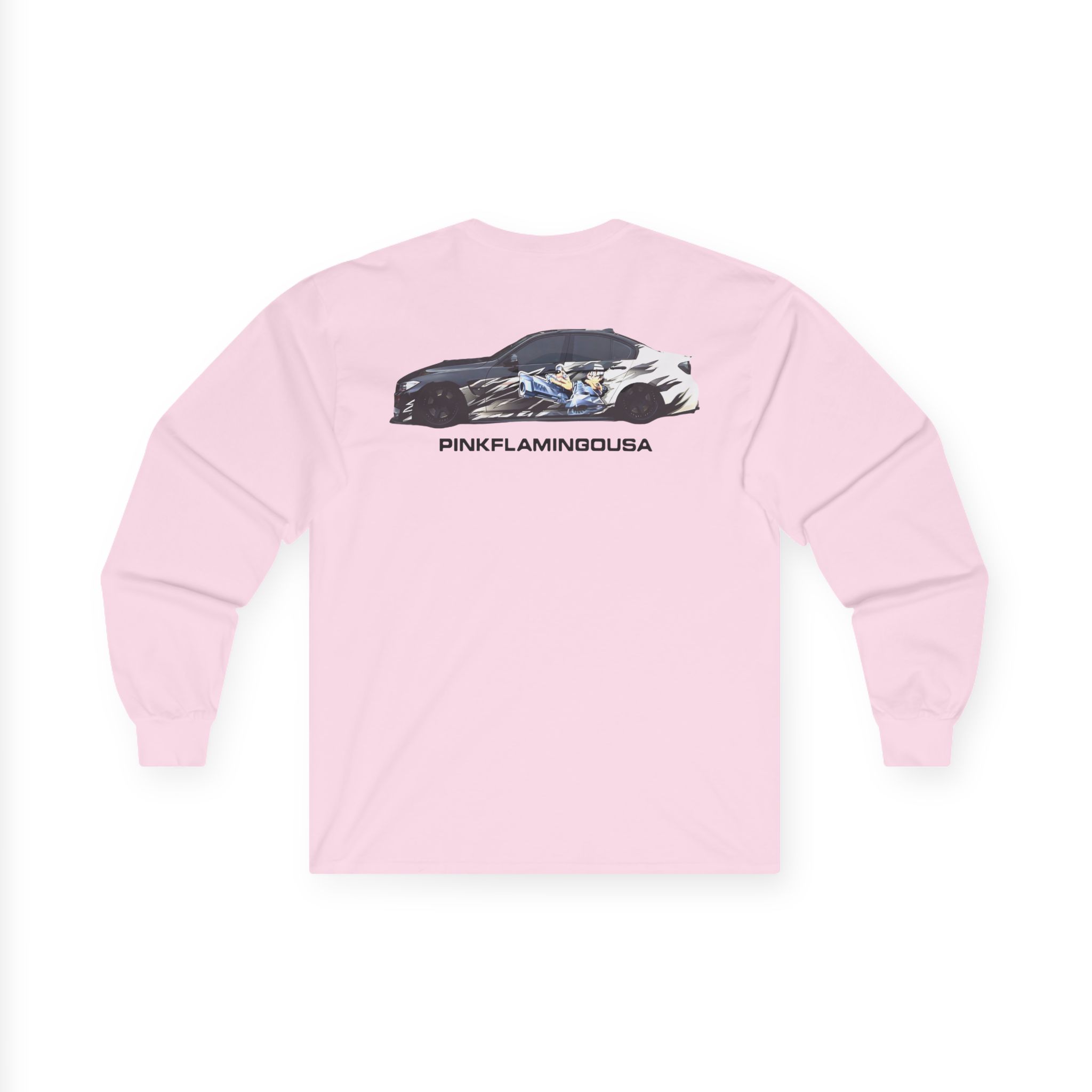 Xavier Wulf Pinkflamingousa Unisex Ultra Cotton Long Sleeve Tee