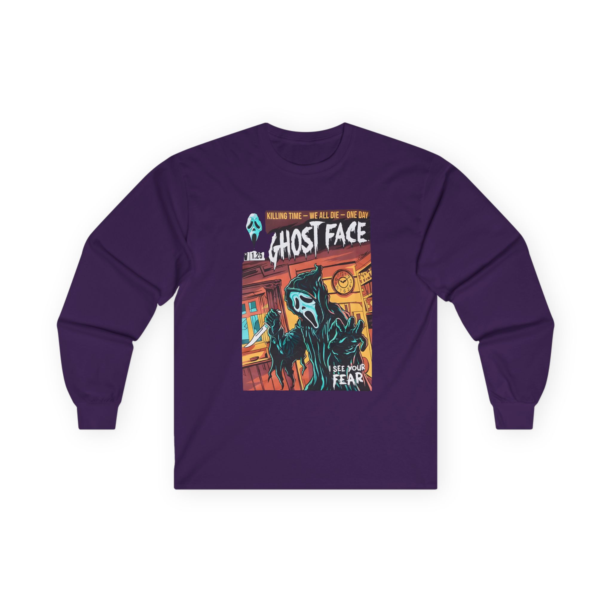 Ghostface Comic Cover Unisex Ultra Cotton Long Sleeve Tee