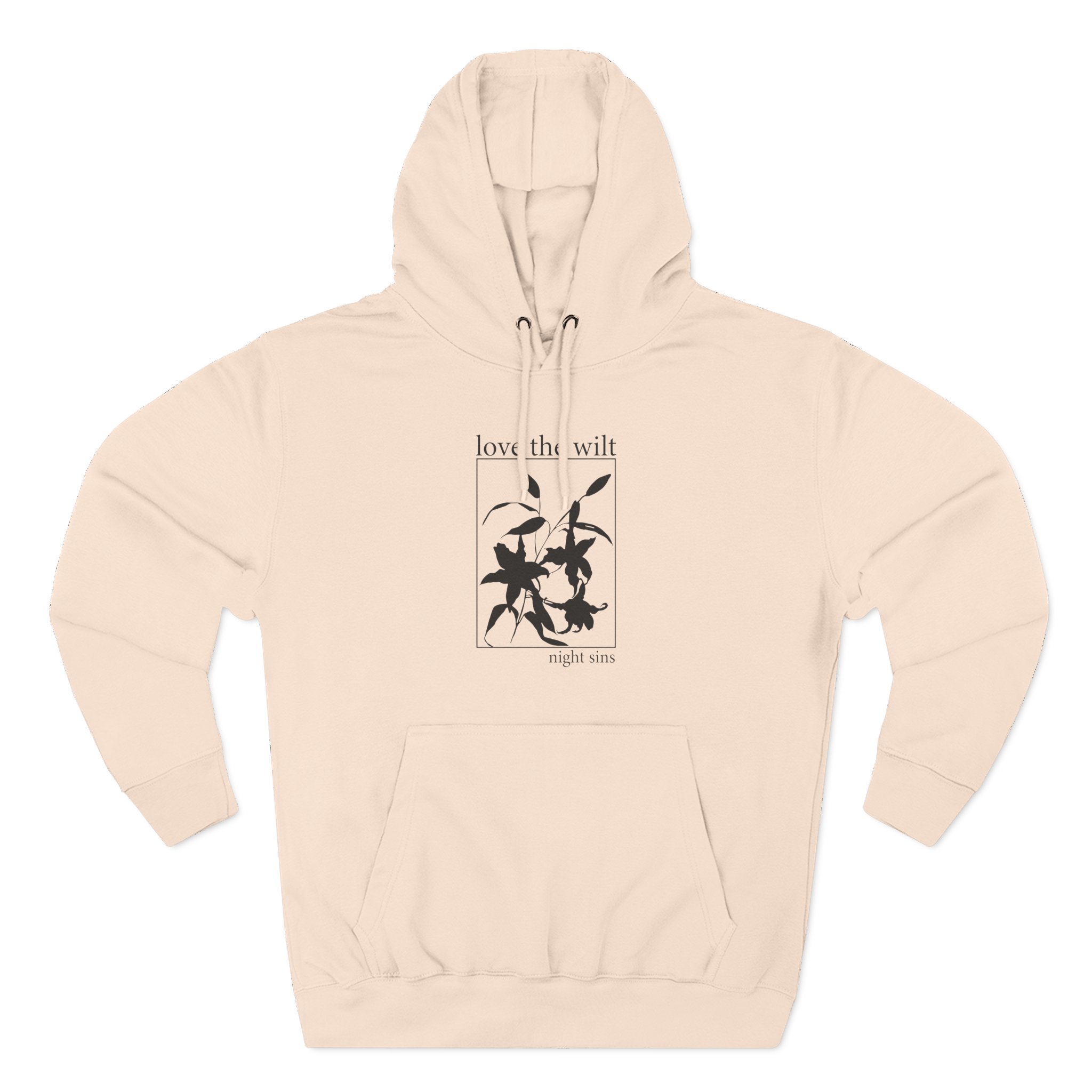 Night Sins Three-Panel Fleece Hoodie