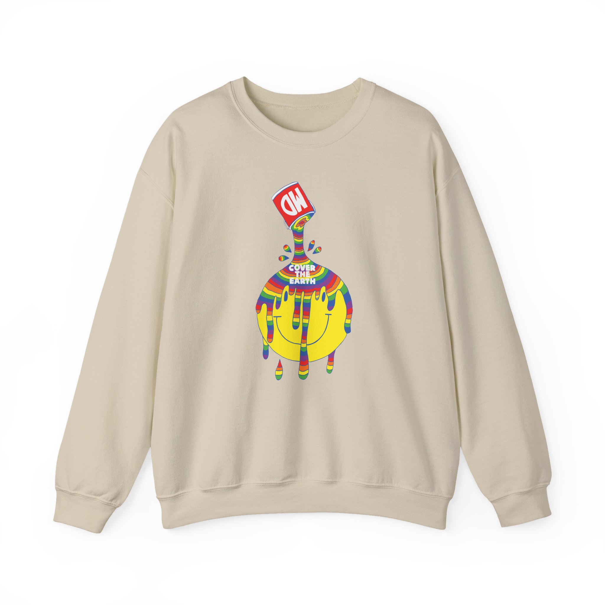 Mac Demarco Cover the Earth Unisex Heavy Blendâ„¢ Crewneck Sweatshirt