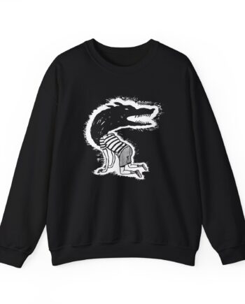 Fireworks Wolf Kid Unisex Heavy Blend™ Crewneck Sweatshirt