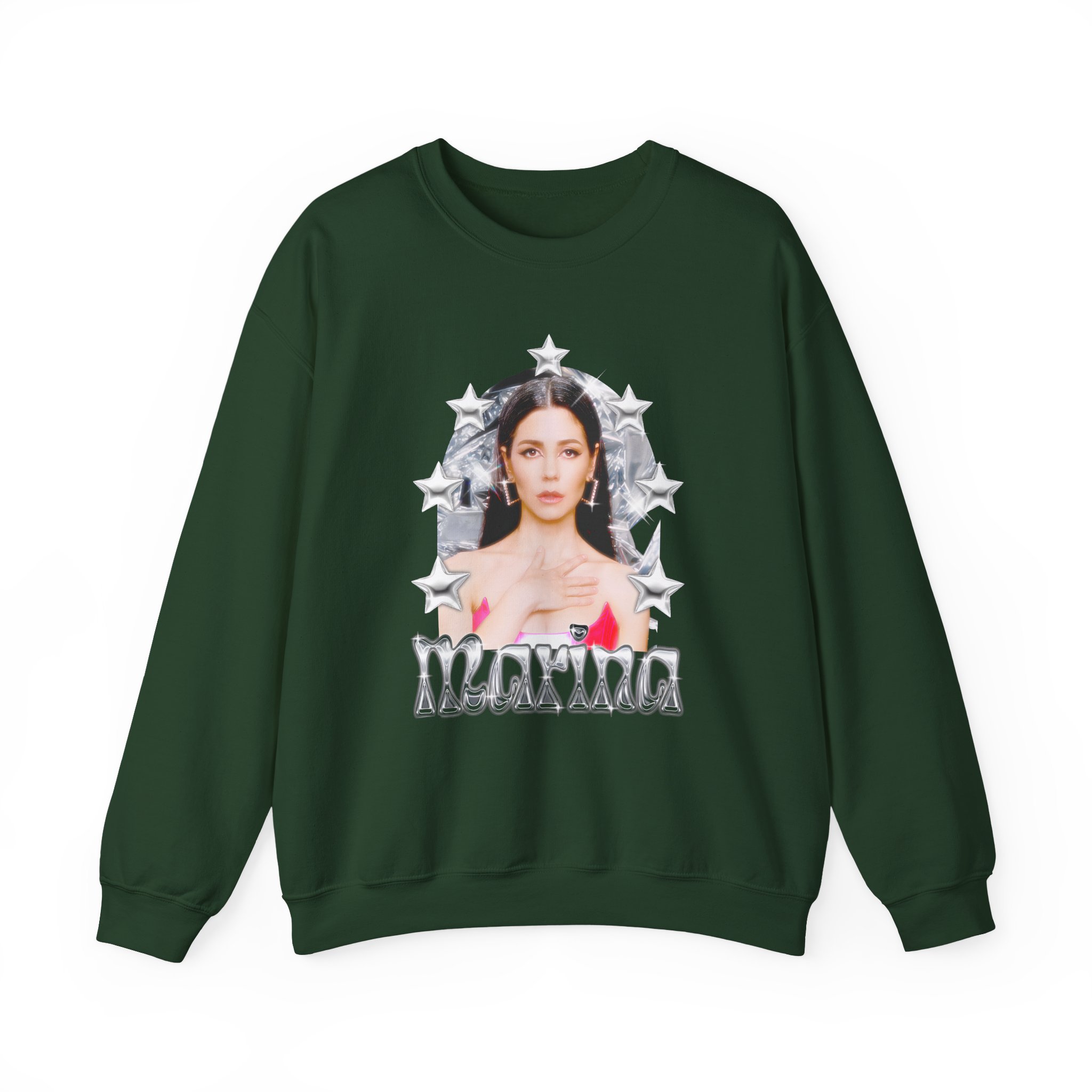 Marina Chrome Stars Unisex Heavy Blendâ„¢ Crewneck Sweatshirt
