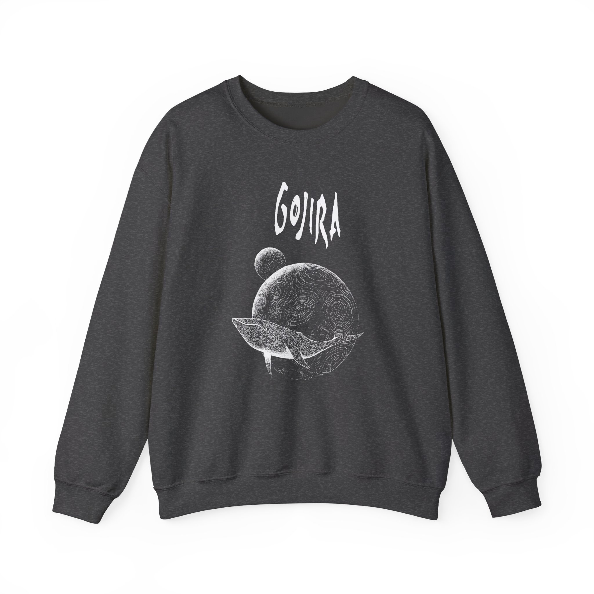 Gojira Original Whale Unisex Heavy Blendâ„¢ Crewneck Sweatshirt