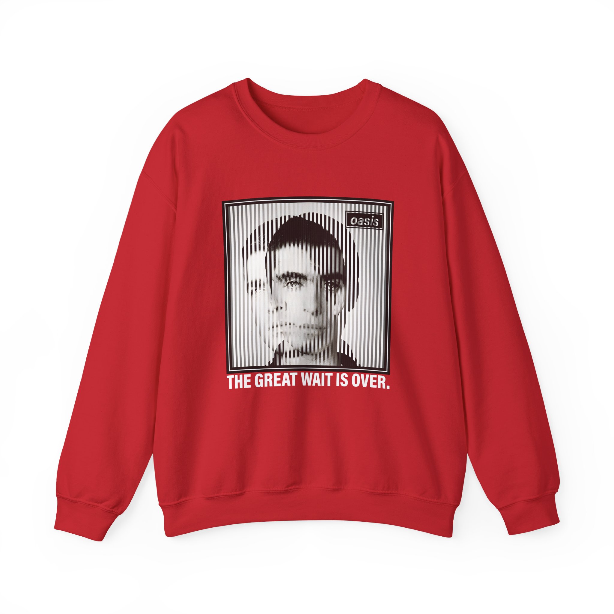 Oasis The Great Wait Is Over Unisex Heavy Blendâ„¢ Crewneck Sweatshirt