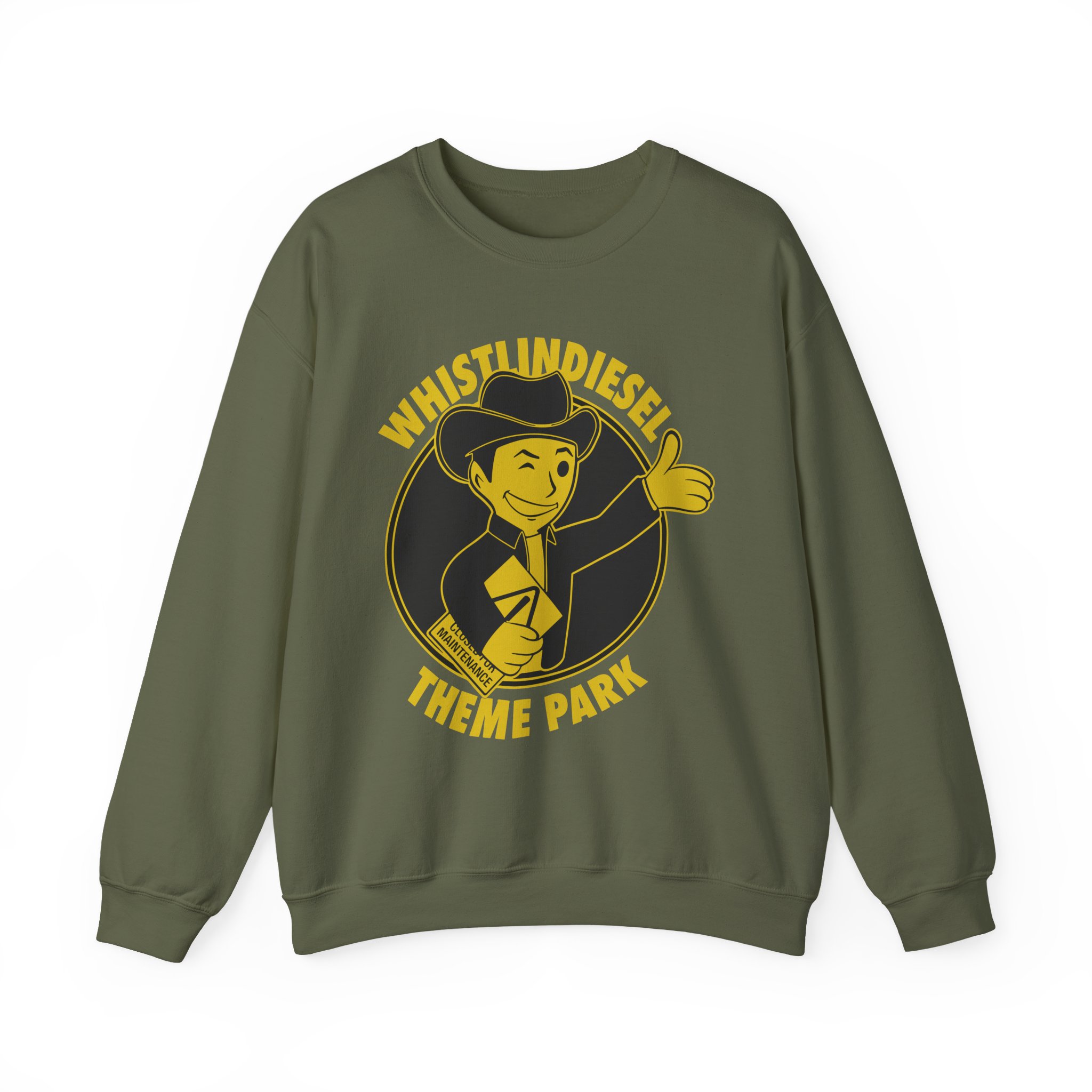 Theme Park Unisex Heavy Blendâ„¢ Crewneck Sweatshirt