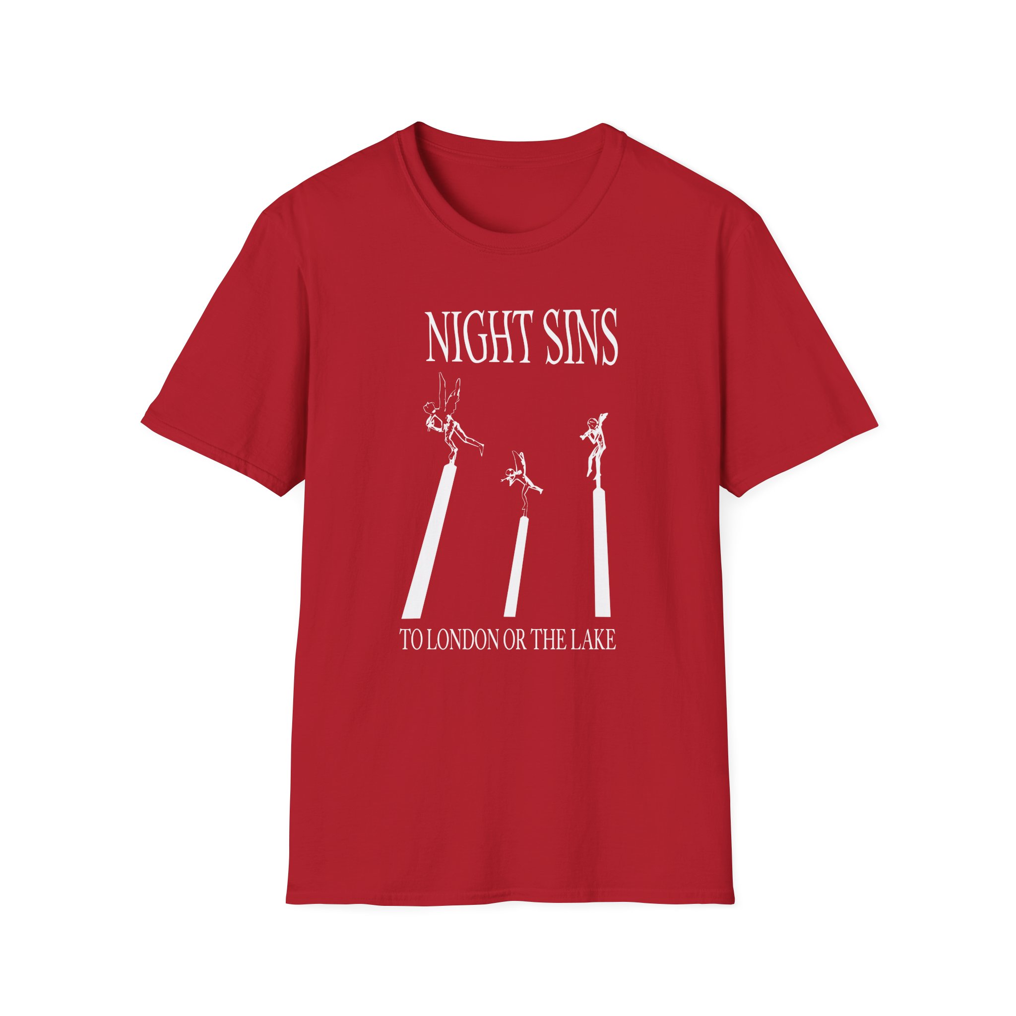 Night Sins To London Or The Lake Unisex Softstyle T-Shirt
