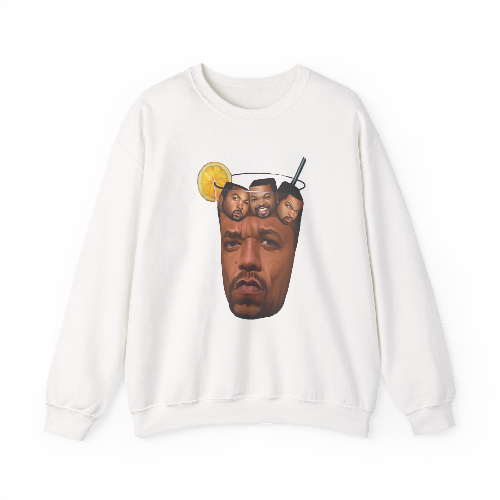 Ice-t Ice Cube Unisex Heavy Blendâ„¢ Crewneck Sweatshirt