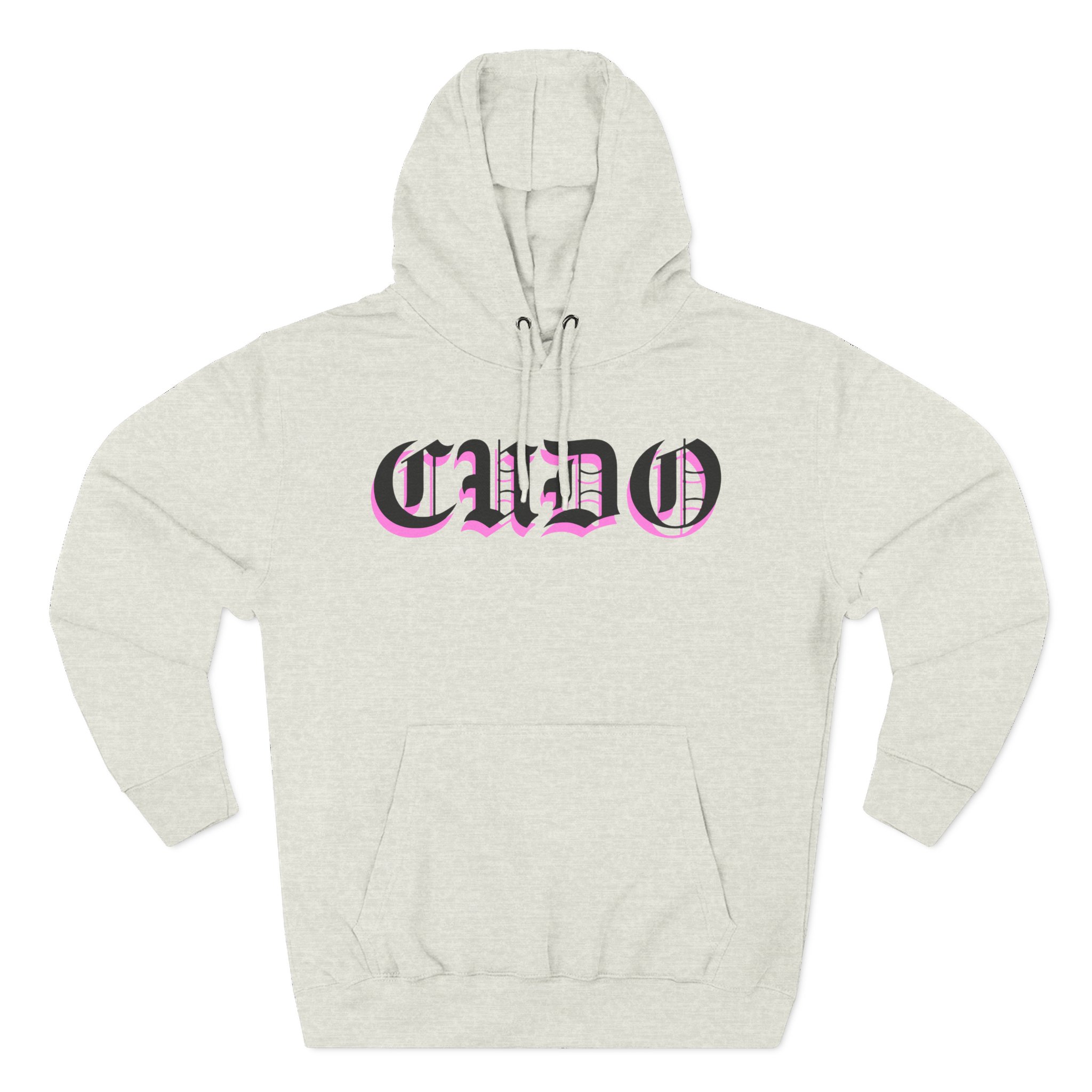Cuco Three-Panel Fleece Hoodie