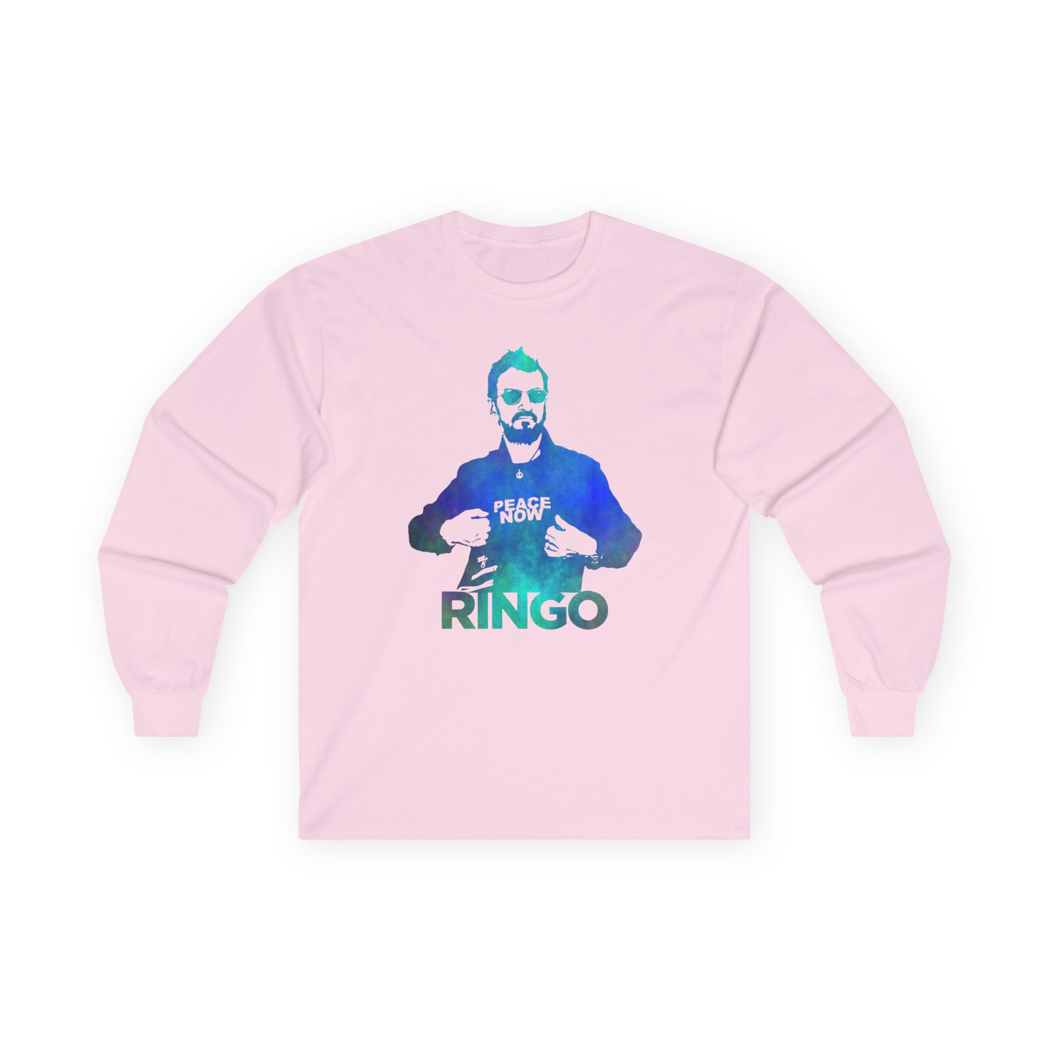 Ringo Starr Peace Now Mint Unisex Ultra Cotton Long Sleeve Tee