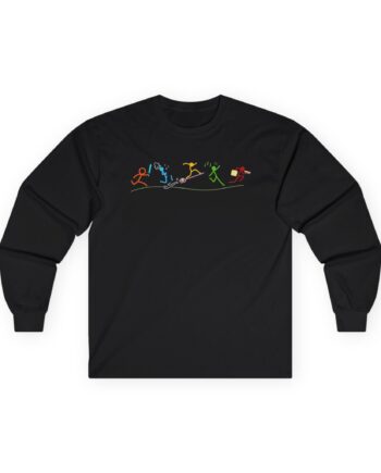 Alan Becker Running Unisex Ultra Cotton Long Sleeve Tee