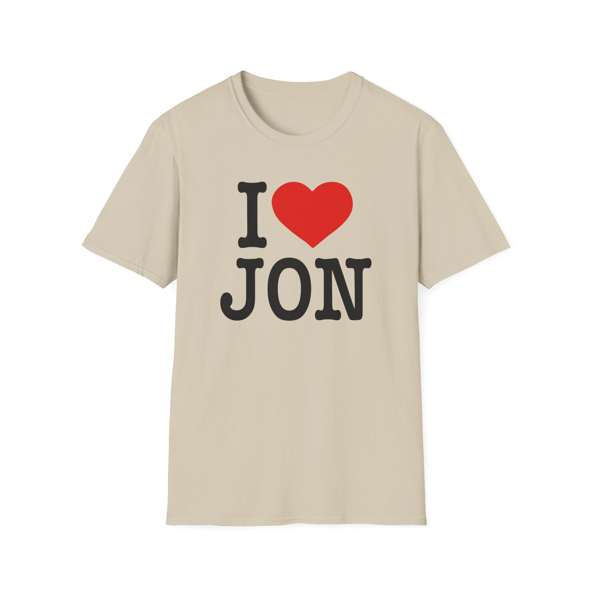 Jon Marianek I Love Jon Unisex Softstyle T-Shirt
