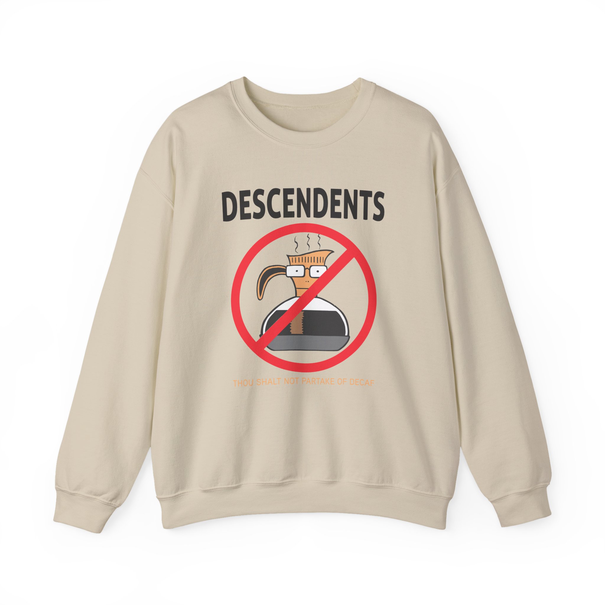Descendents Decaf Unisex Heavy Blendâ„¢ Crewneck Sweatshirt