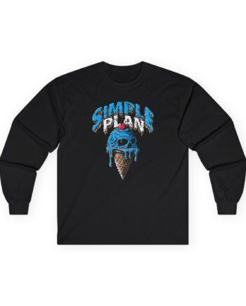 Simple Plan Ice Cream Unisex Ultra Cotton Long Sleeve Tee