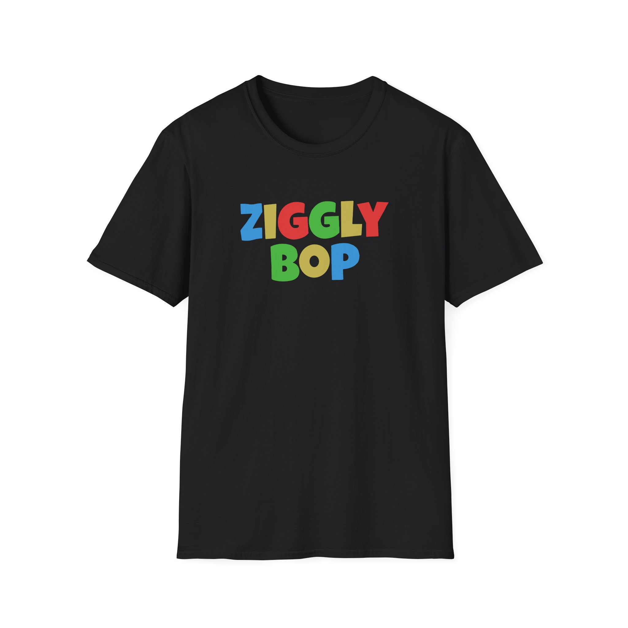 Daydrian Harding Colorful Ziggly Bop Unisex Softstyle T-Shirt