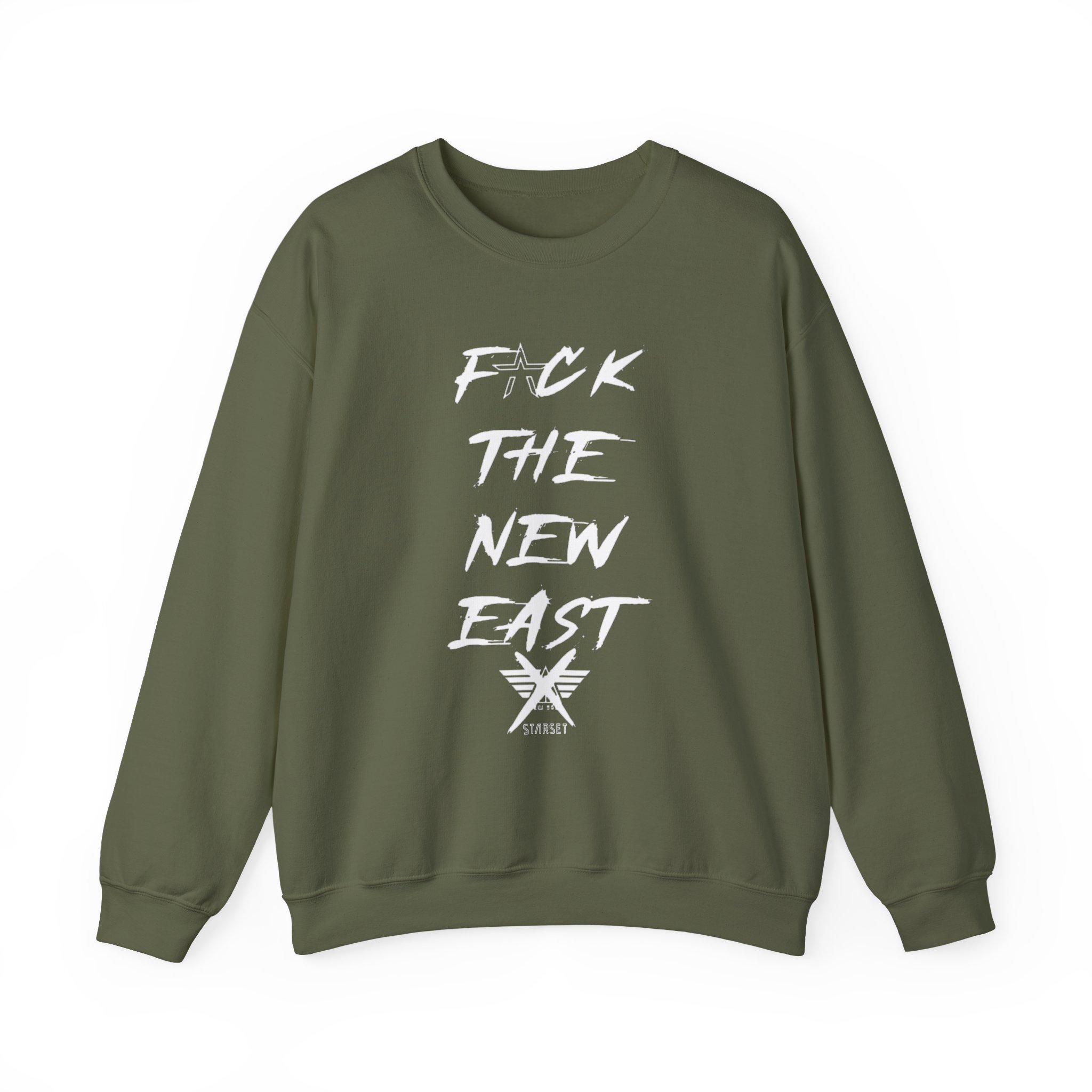 Starset F*ck the New East Unisex Heavy Blendâ„¢ Crewneck Sweatshirt
