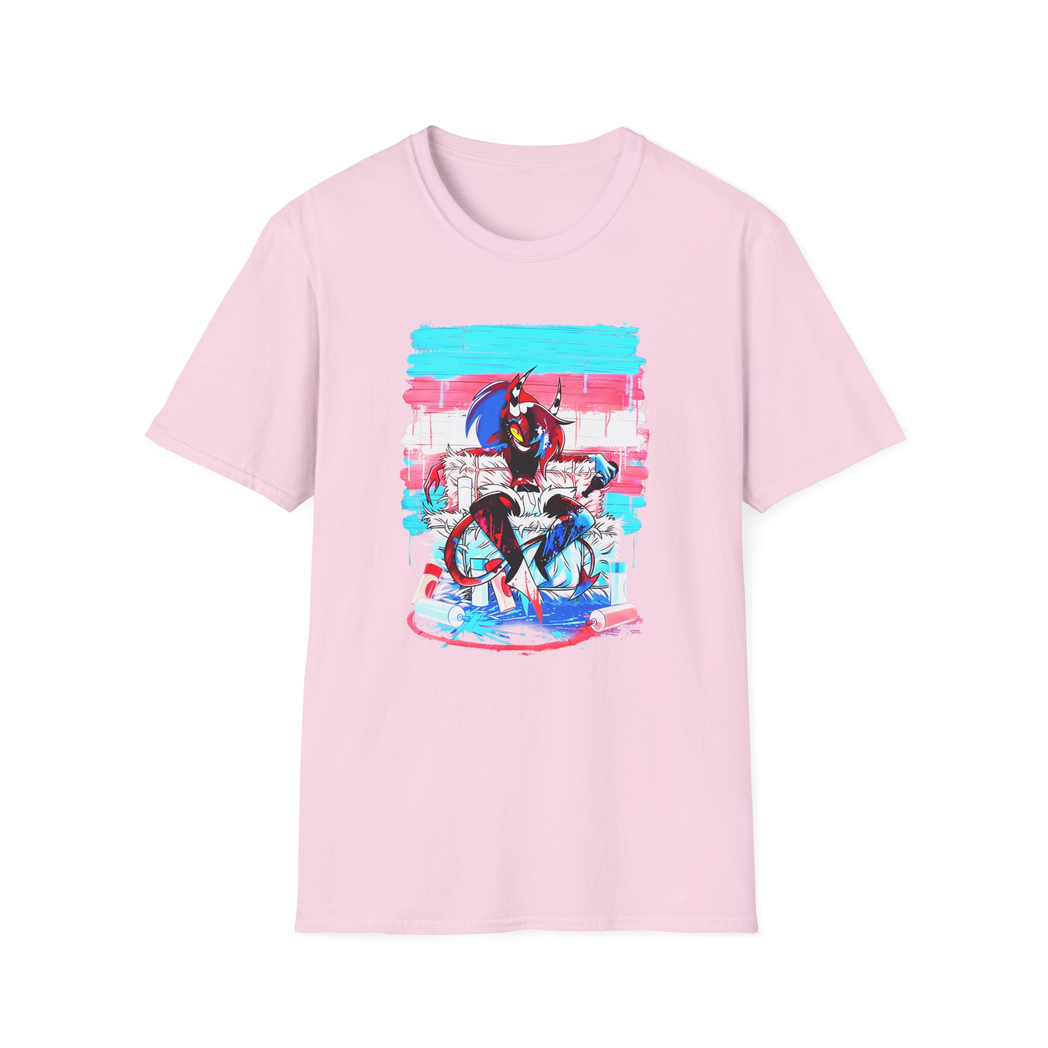 Helluva Boss Sallie May Micro Ribbed Unisex Softstyle T-Shirt