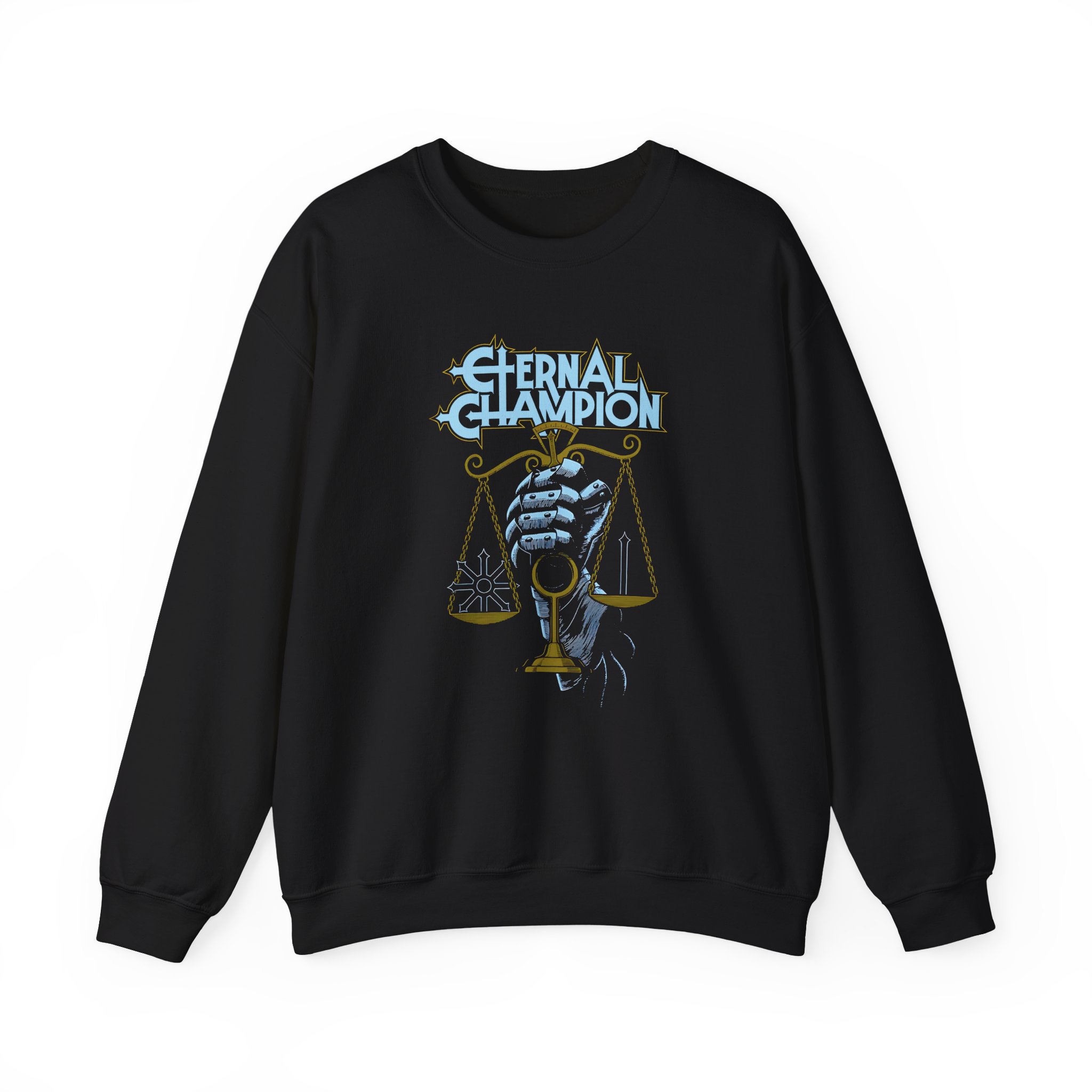 Eternal Champion Cosmic Balance Unisex Heavy Blendâ„¢ Crewneck Sweatshirt
