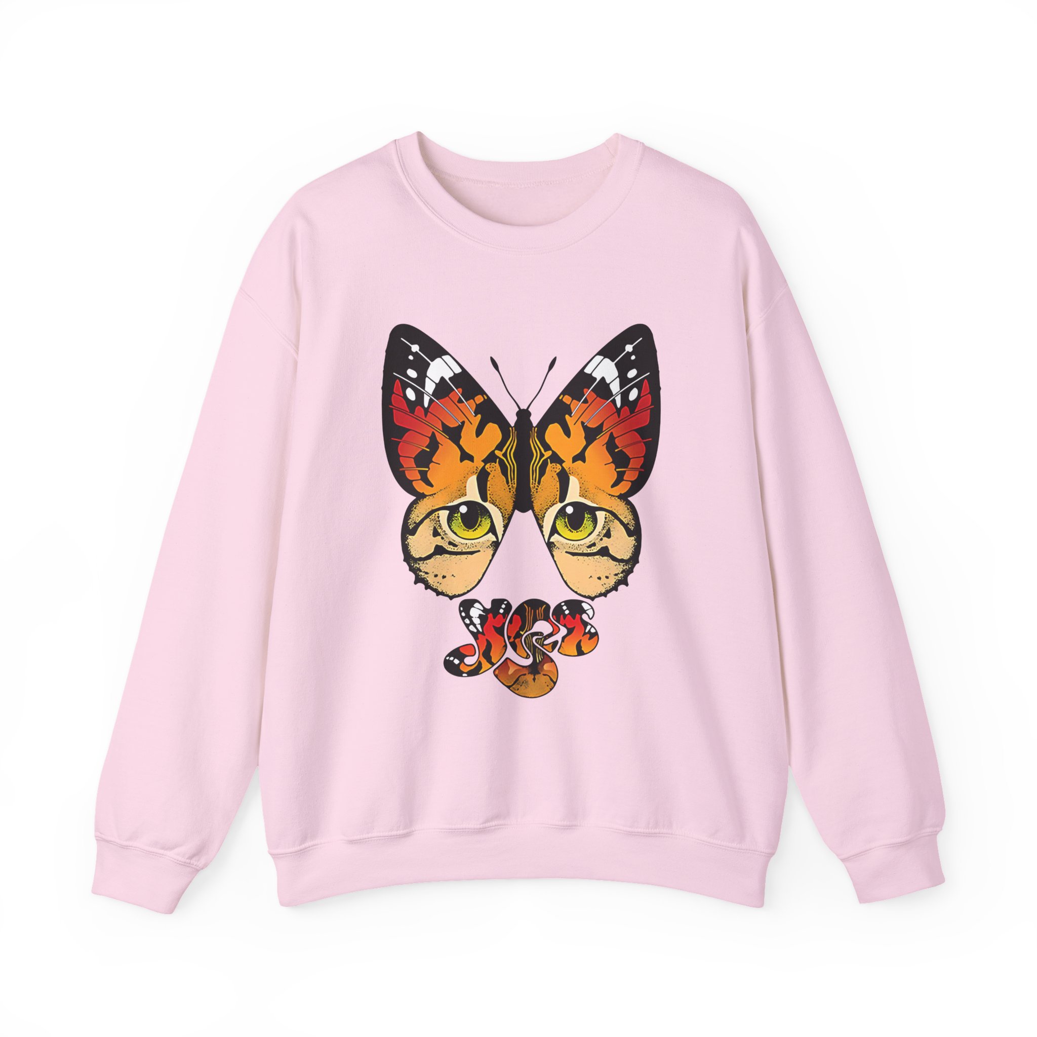 Yes Monarch Eyes Logo Unisex Heavy Blendâ„¢ Crewneck Sweatshirt