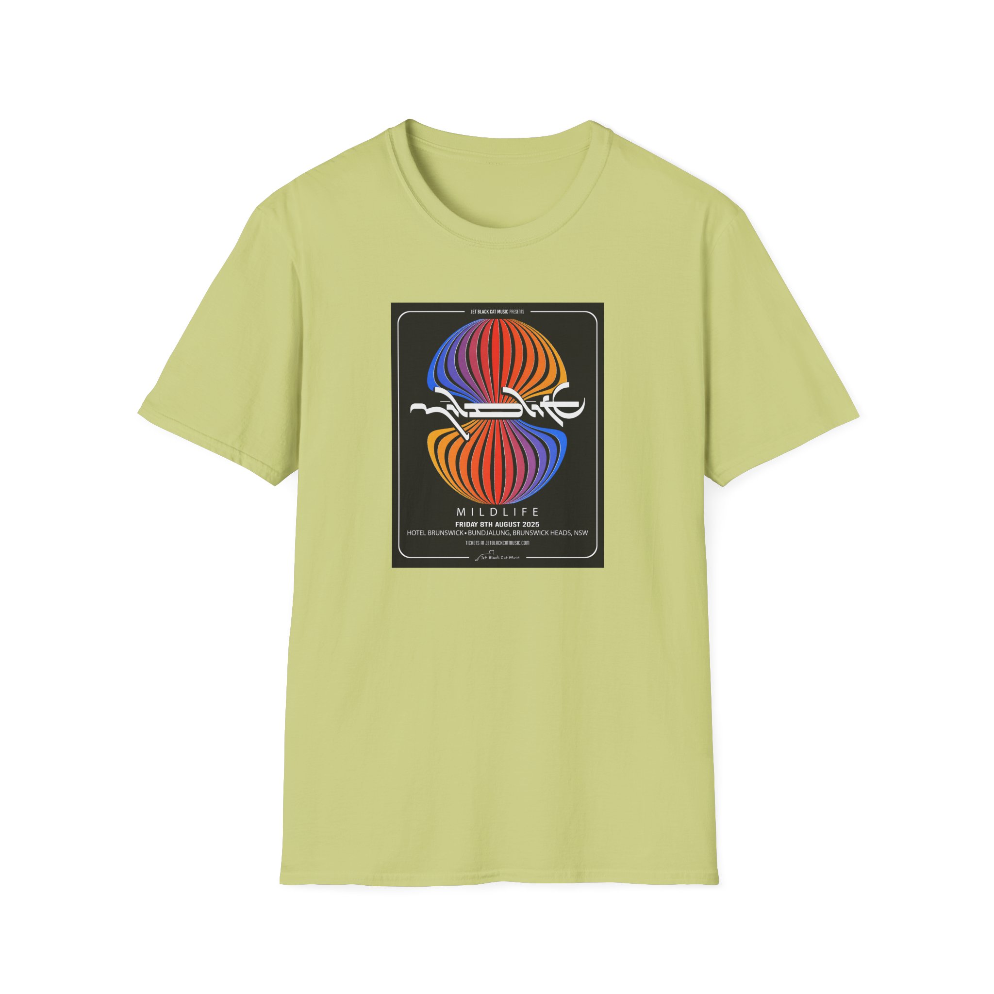 Mildlife Hotel Brunswick, NSW Concert Unisex Softstyle T-Shirt