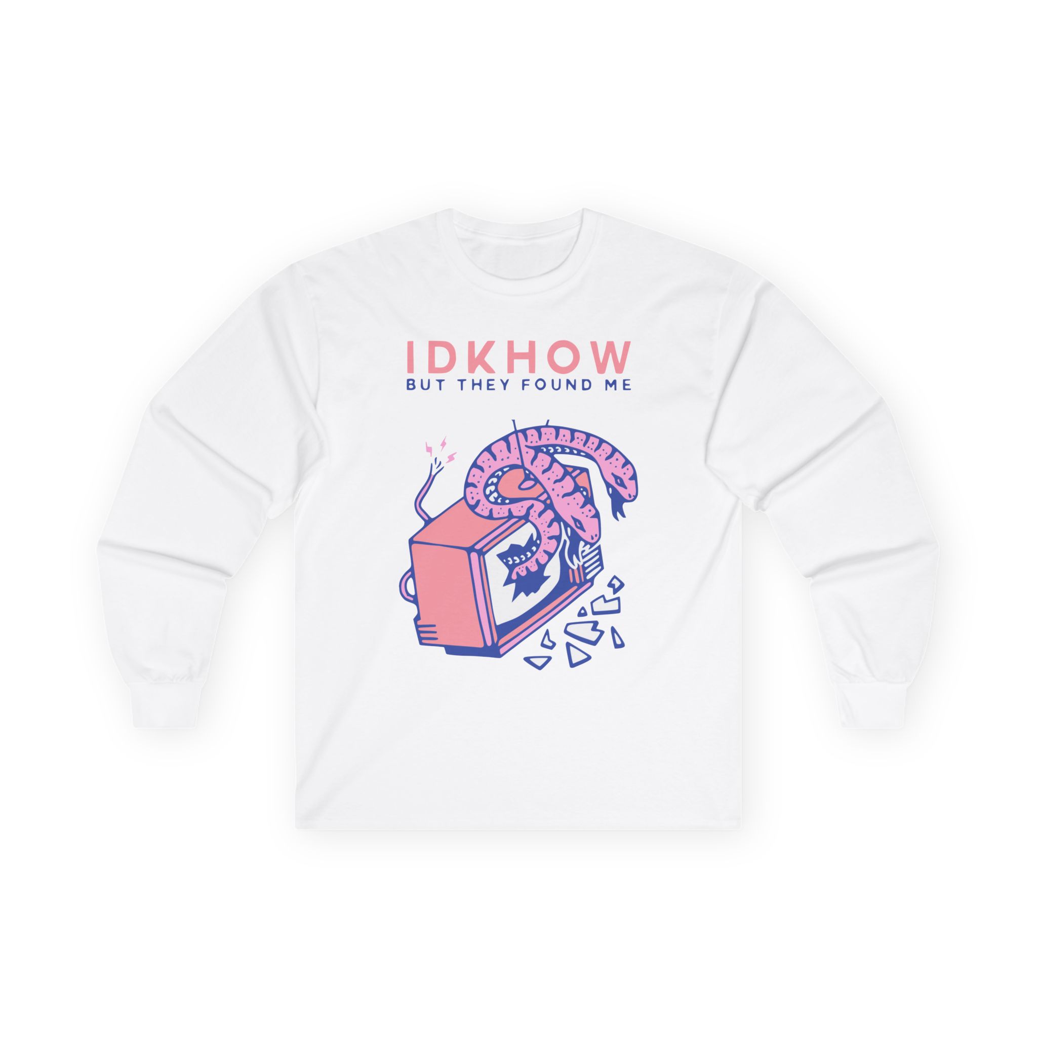 iDKHOW Screentime Unisex Ultra Cotton Long Sleeve Tee
