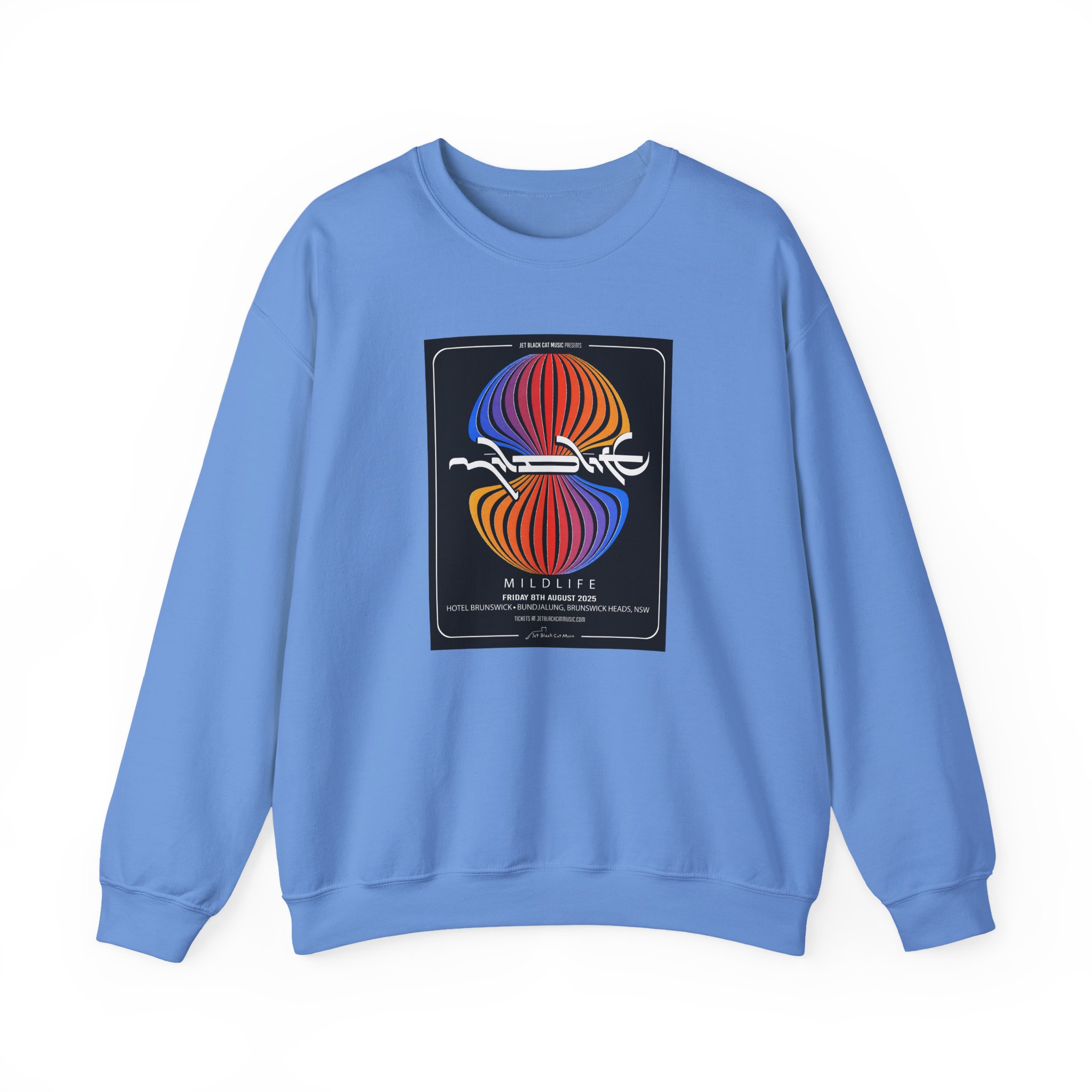 Mildlife Hotel Brunswick, NSW Concert Unisex Heavy Blendâ„¢ Crewneck Sweatshirt