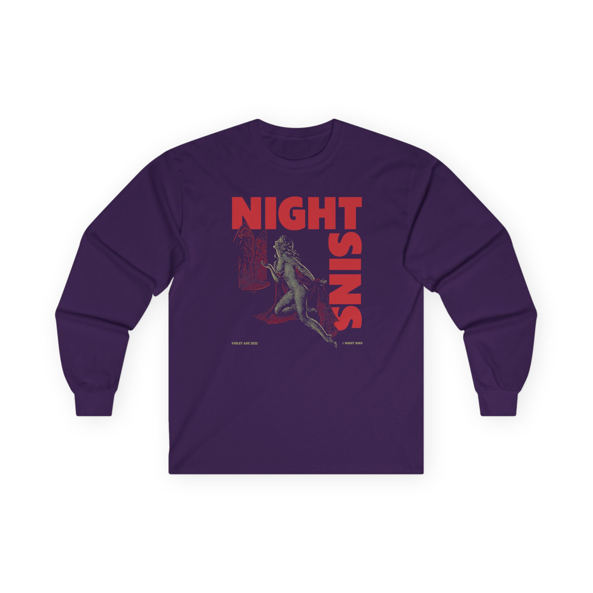 Night Sins Shrine Unisex Ultra Cotton Long Sleeve Tee