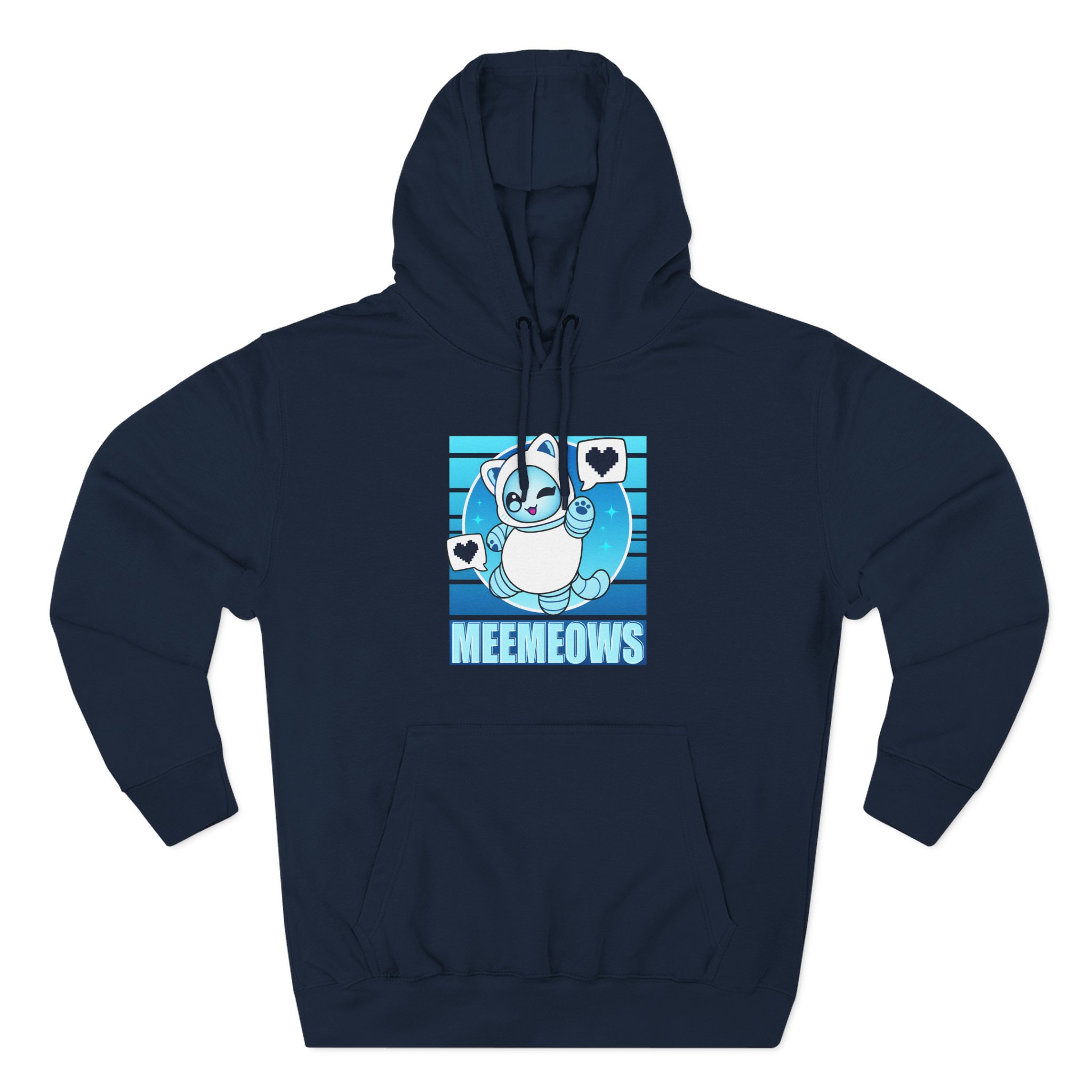 Aphmau Robot Cat Three-Panel Fleece Hoodie