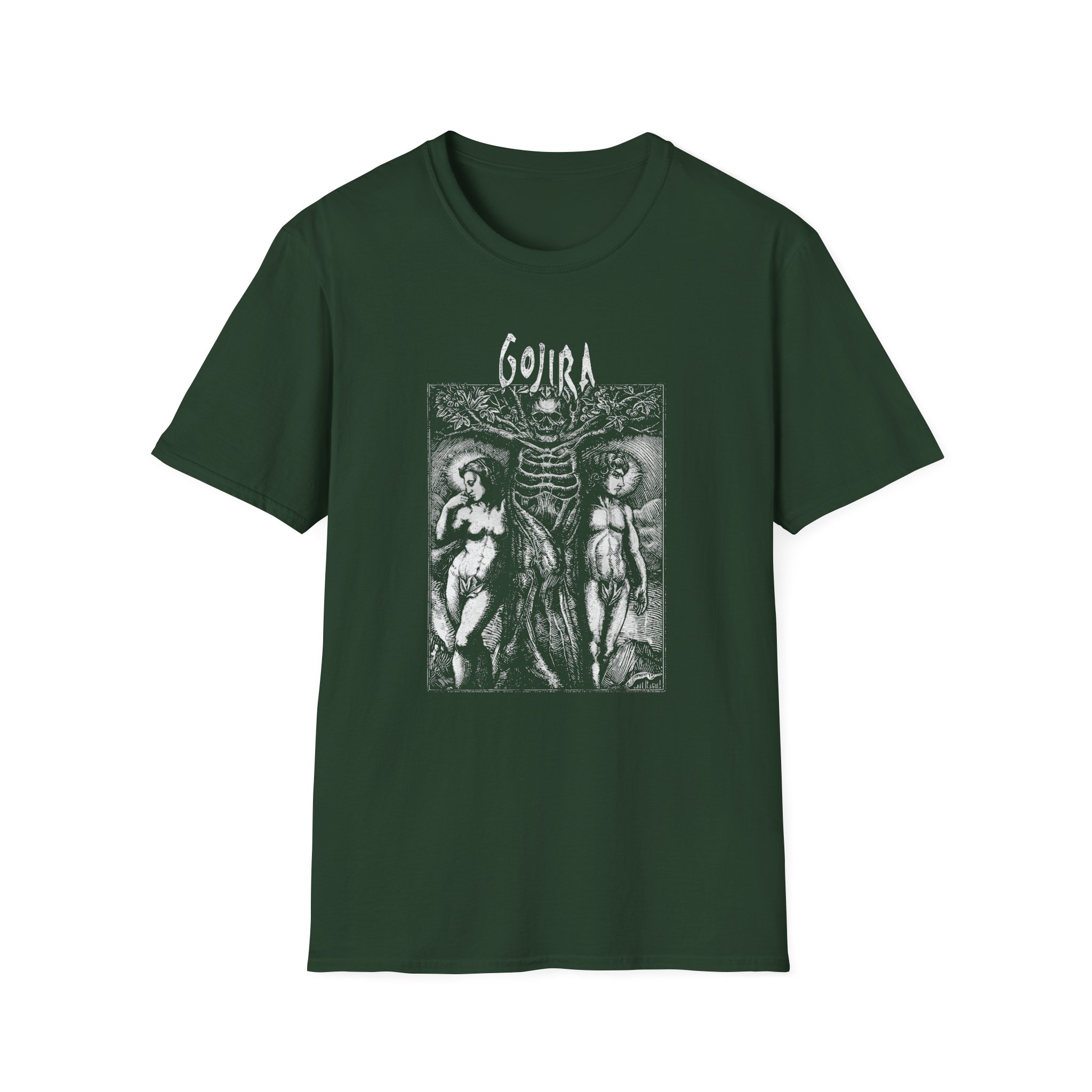 Gojira Tree Skelly Unisex Softstyle T-Shirt