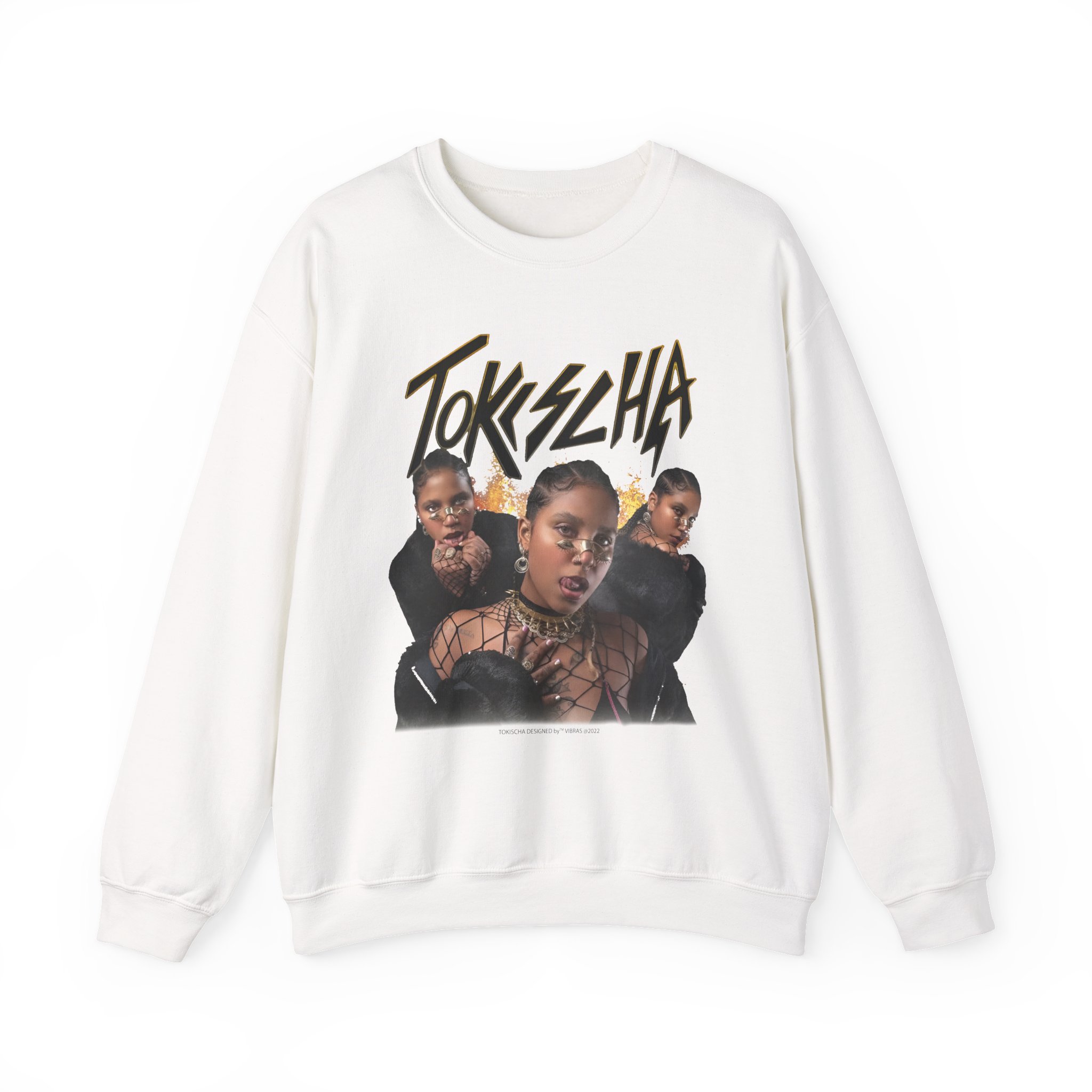 Tokischa Unisex Heavy Blendâ„¢ Crewneck Sweatshirt
