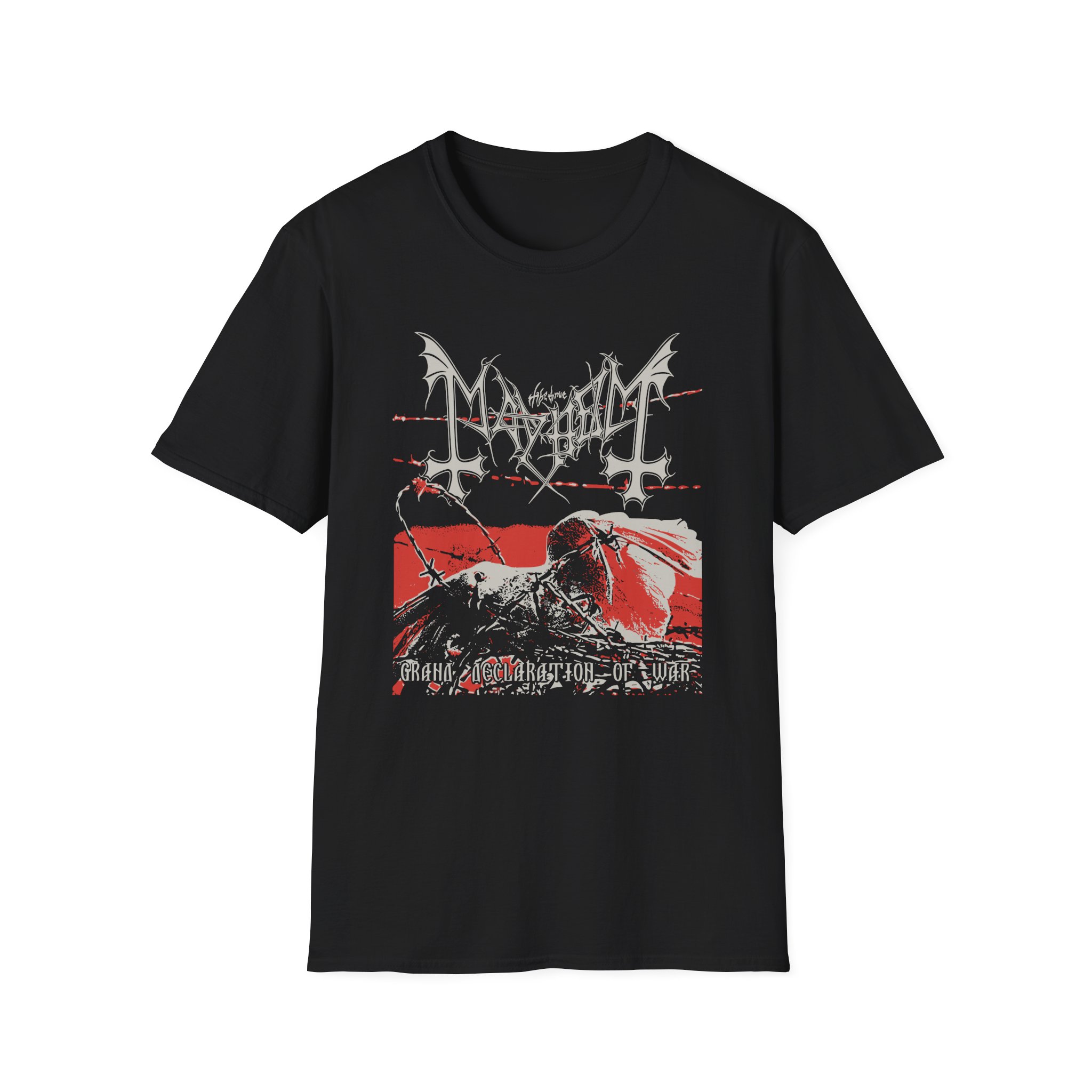 Mayhem Grand Declaration of War Unisex Softstyle T-Shirt