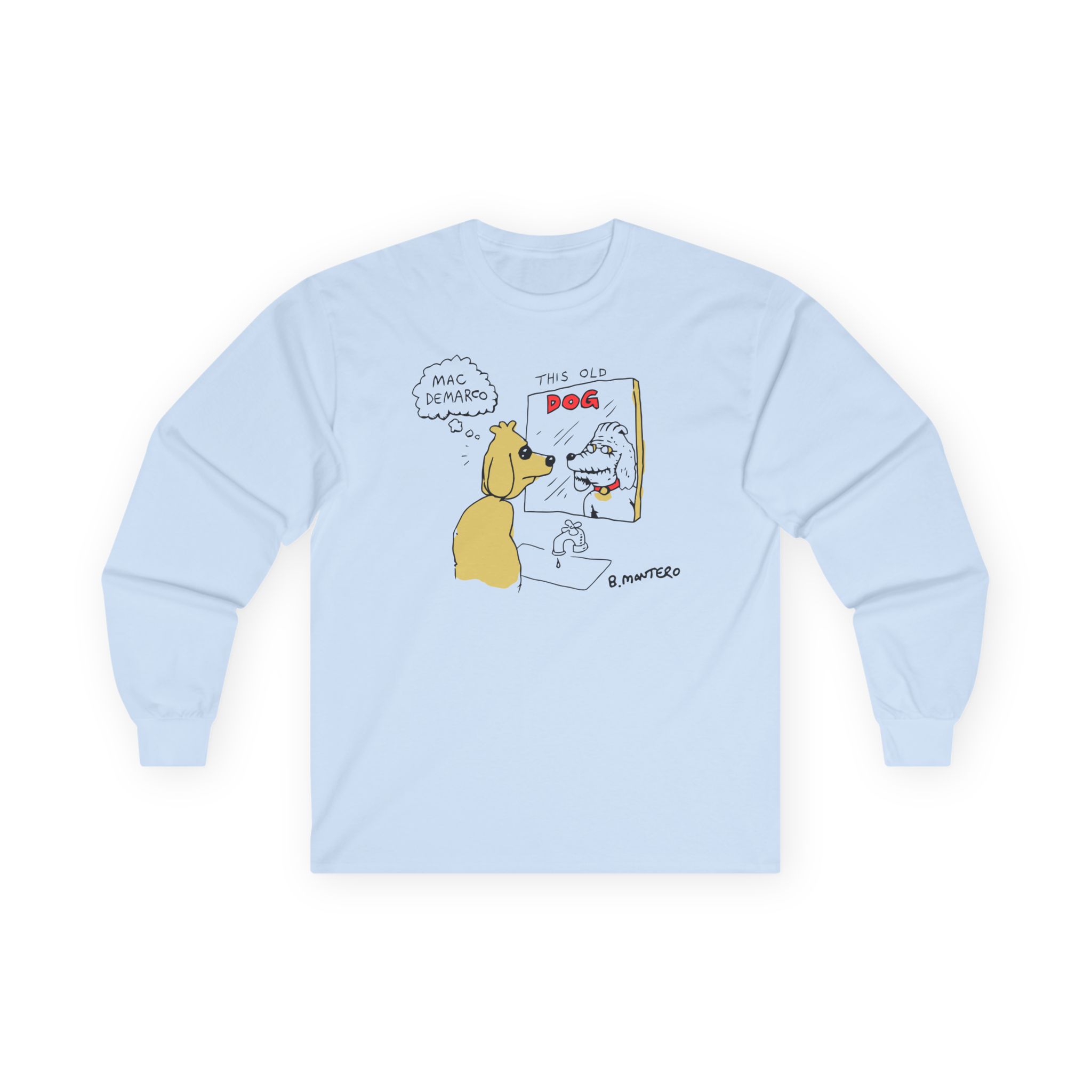 Mac Demarco Dog Mirror Unisex Ultra Cotton Long Sleeve Tee