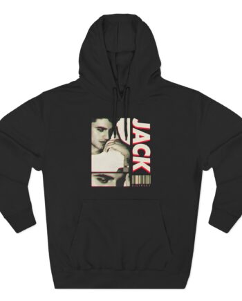 Jack Gilinsky Retro Three-Panel Fleece Hoodie