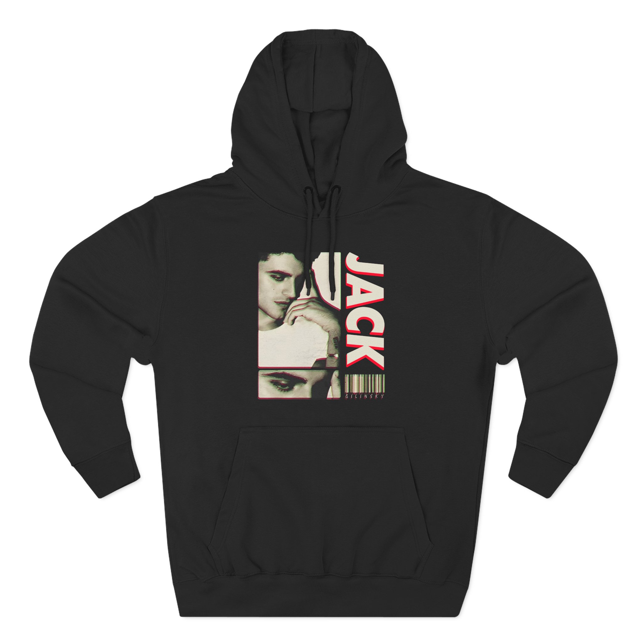 Jack Gilinsky Retro Three-Panel Fleece Hoodie