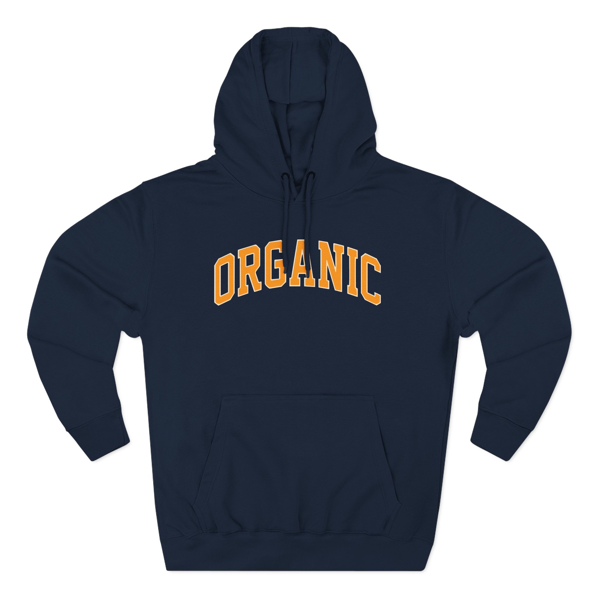 Larry June Organic Three-Panel Fleece Hoodie