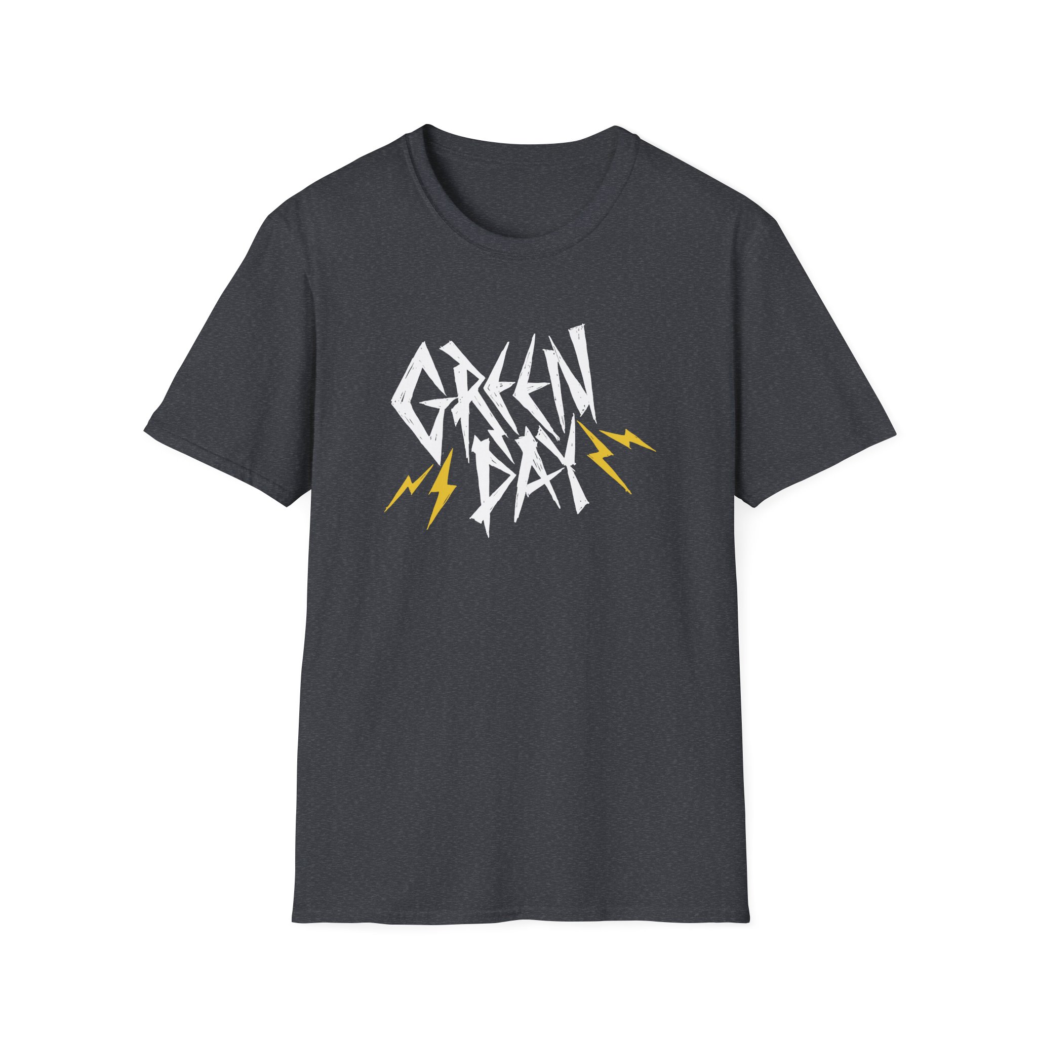 Green Day Bolt Logo Unisex Softstyle T-Shirt