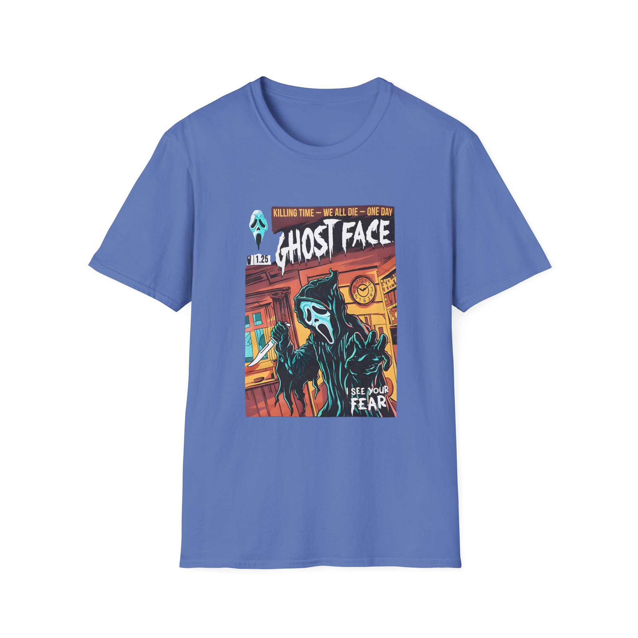 Ghostface Comic Cover Unisex Softstyle T-Shirt