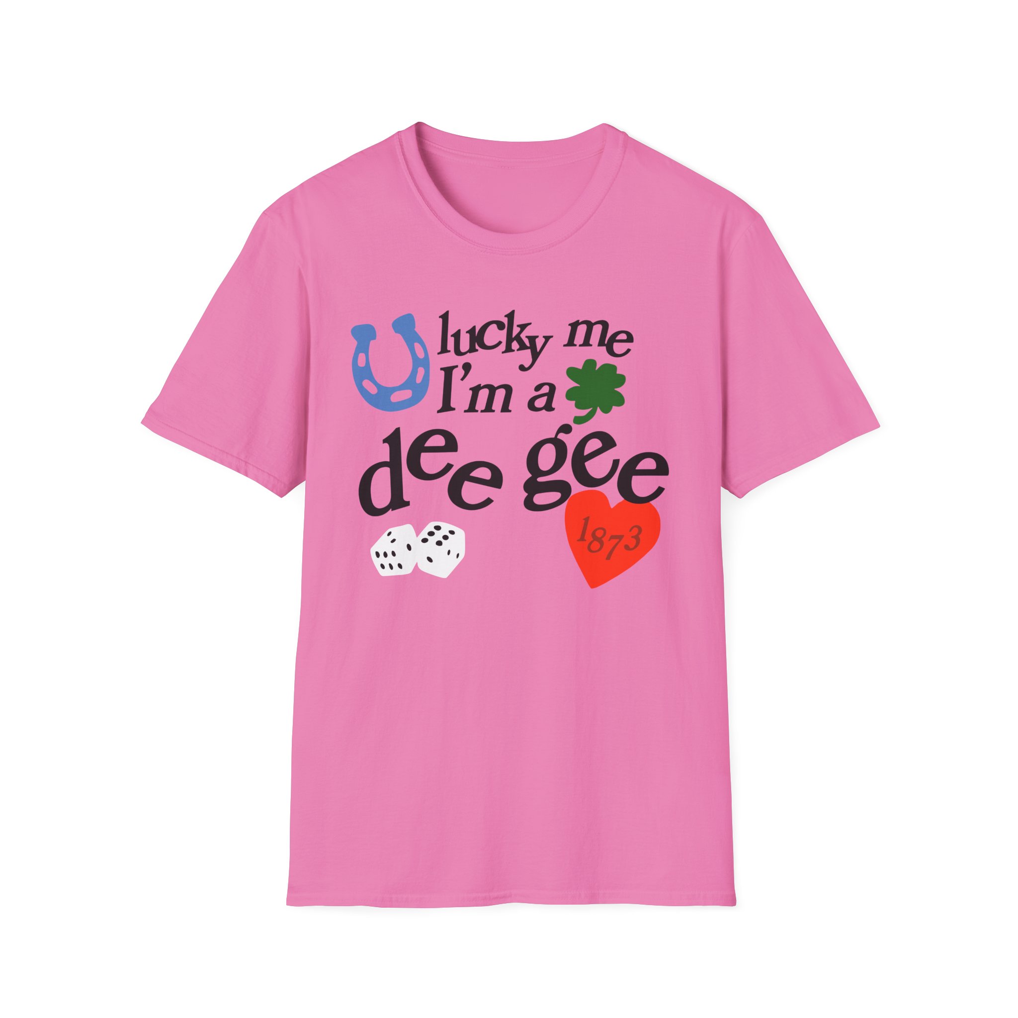 Delta Gamma Lucky Me Unisex Softstyle T-Shirt