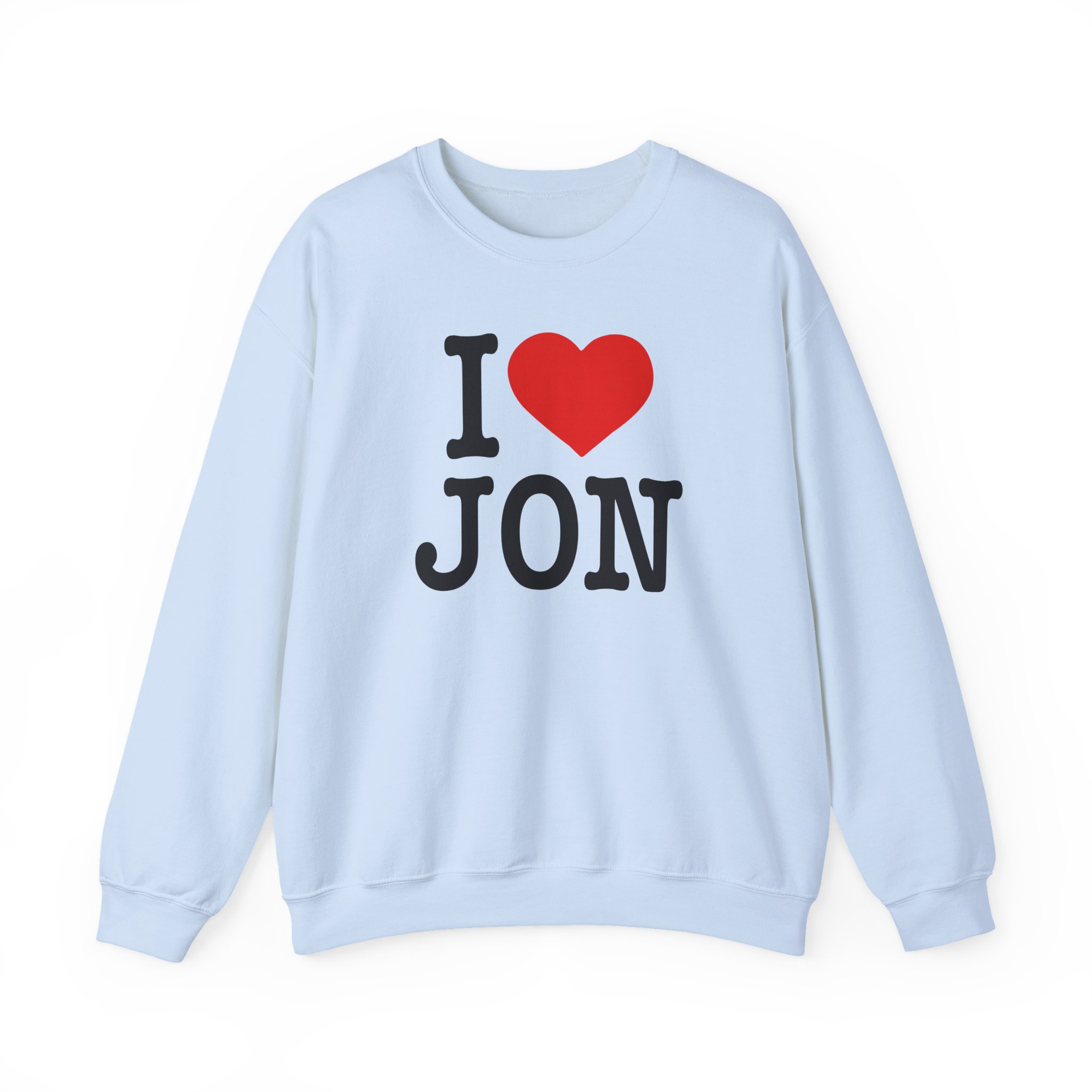 Jon Marianek I Love Jon Unisex Heavy Blendâ„¢ Crewneck Sweatshirt