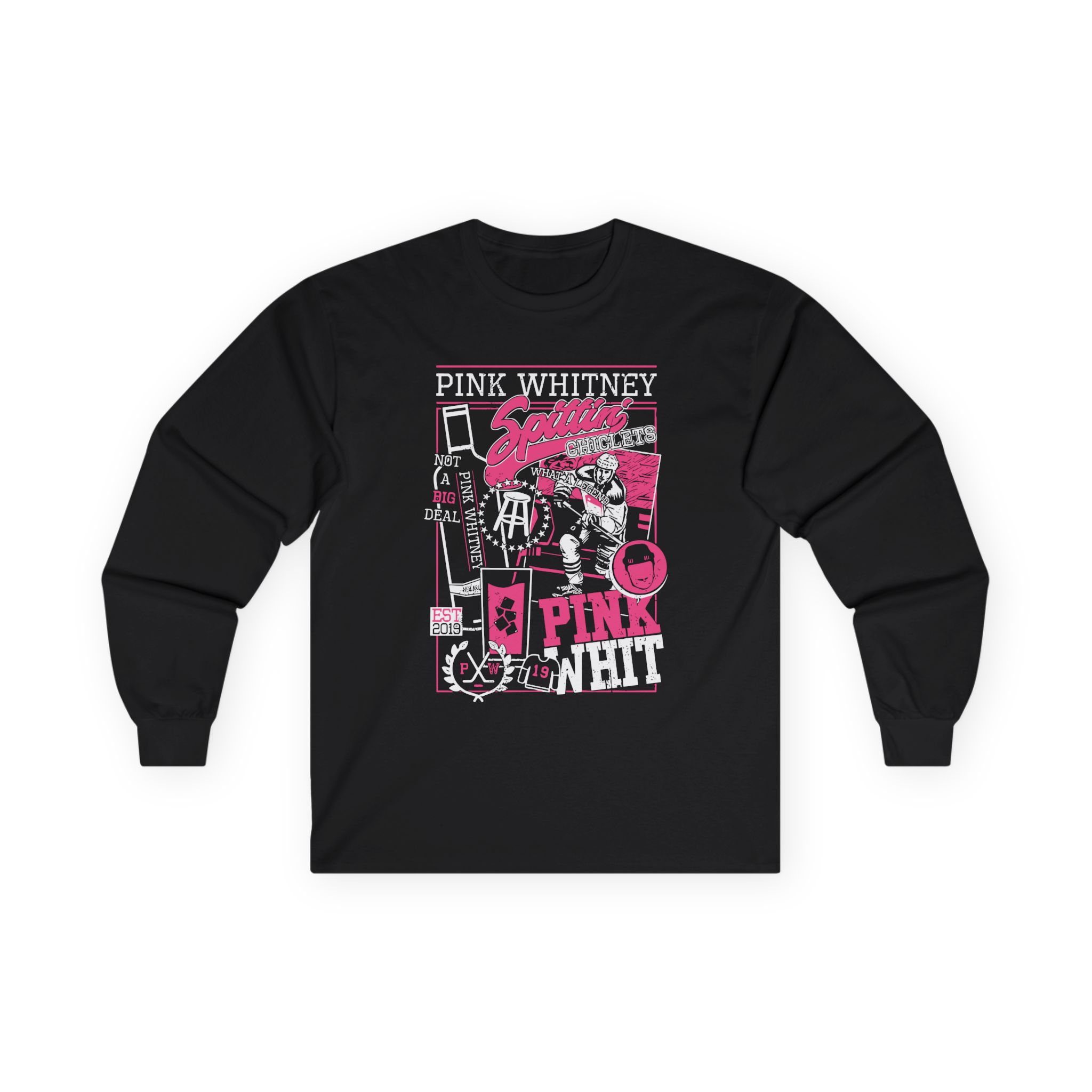 Spittin Chiclets Pink Whitney Unisex Ultra Cotton Long Sleeve Tee