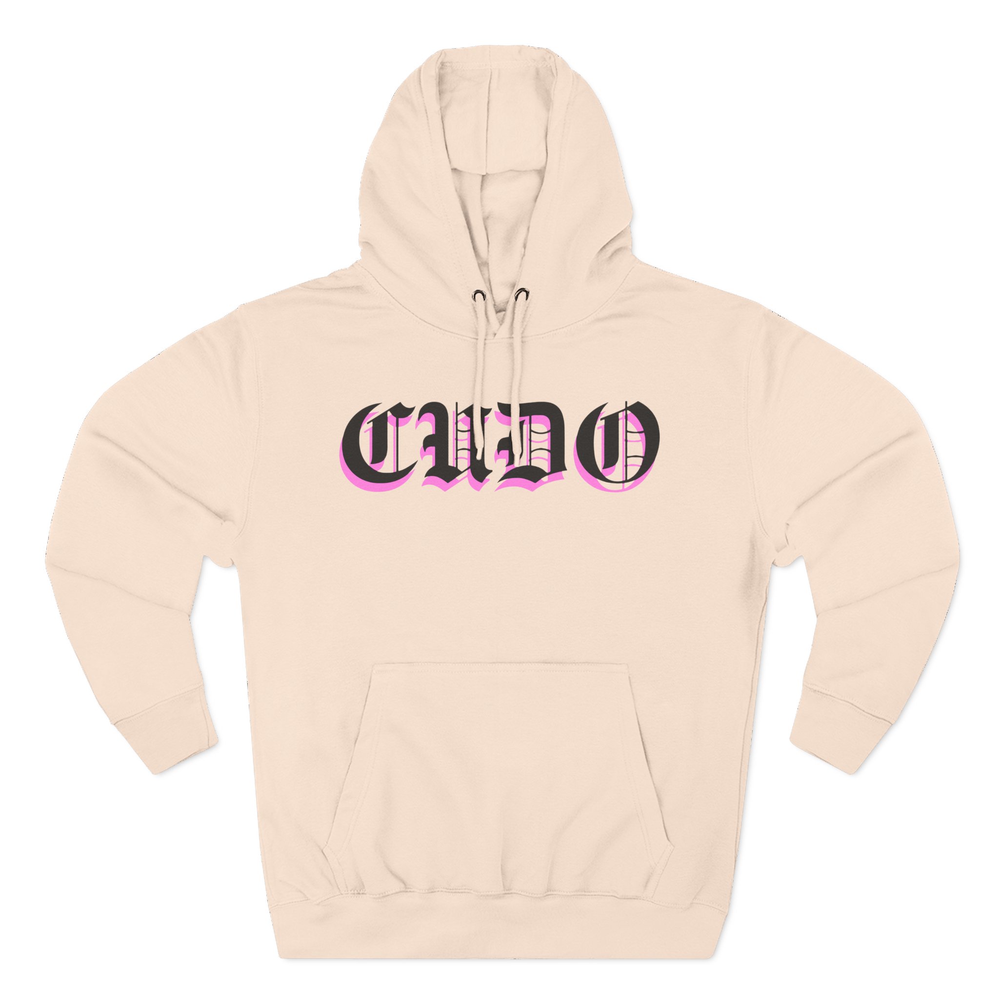Cuco Three-Panel Fleece Hoodie