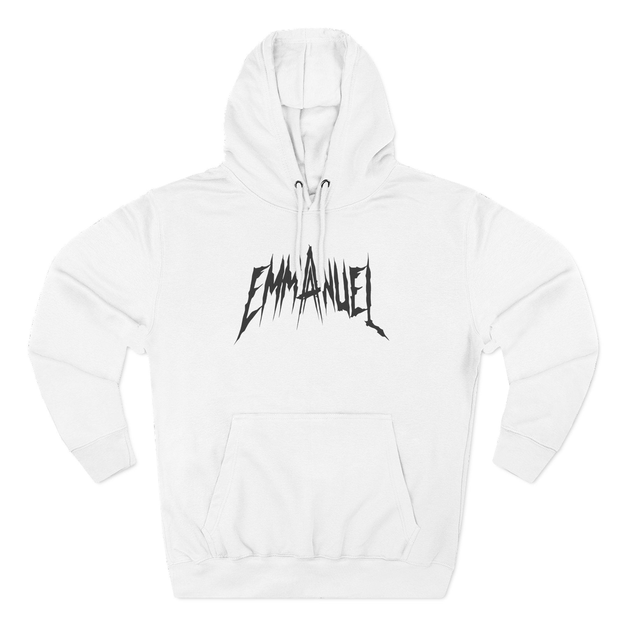 Anuel Aa Emmanuel Three-Panel Fleece Hoodie