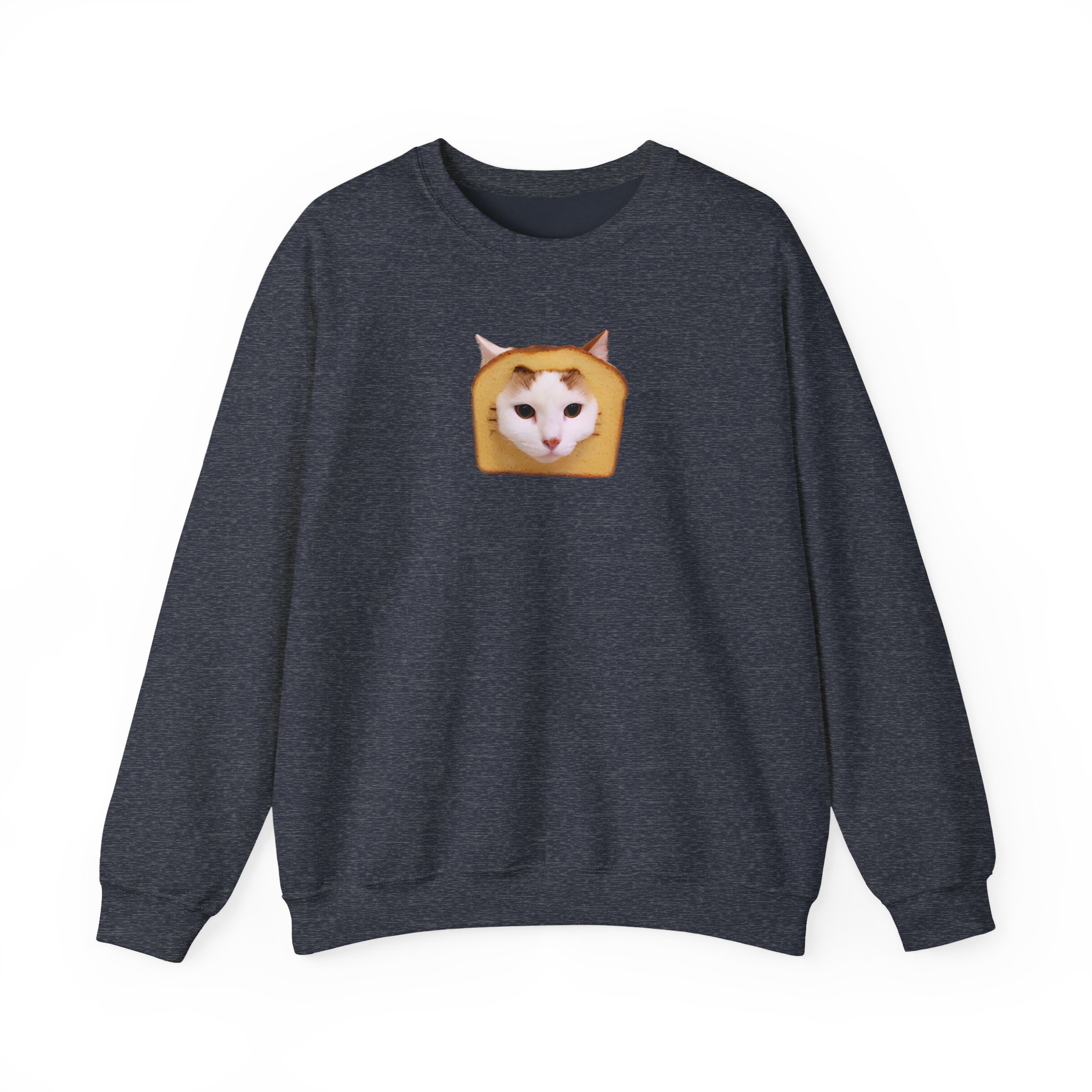 William Osman Bread Cat Unisex Heavy Blendâ„¢ Crewneck Sweatshirt