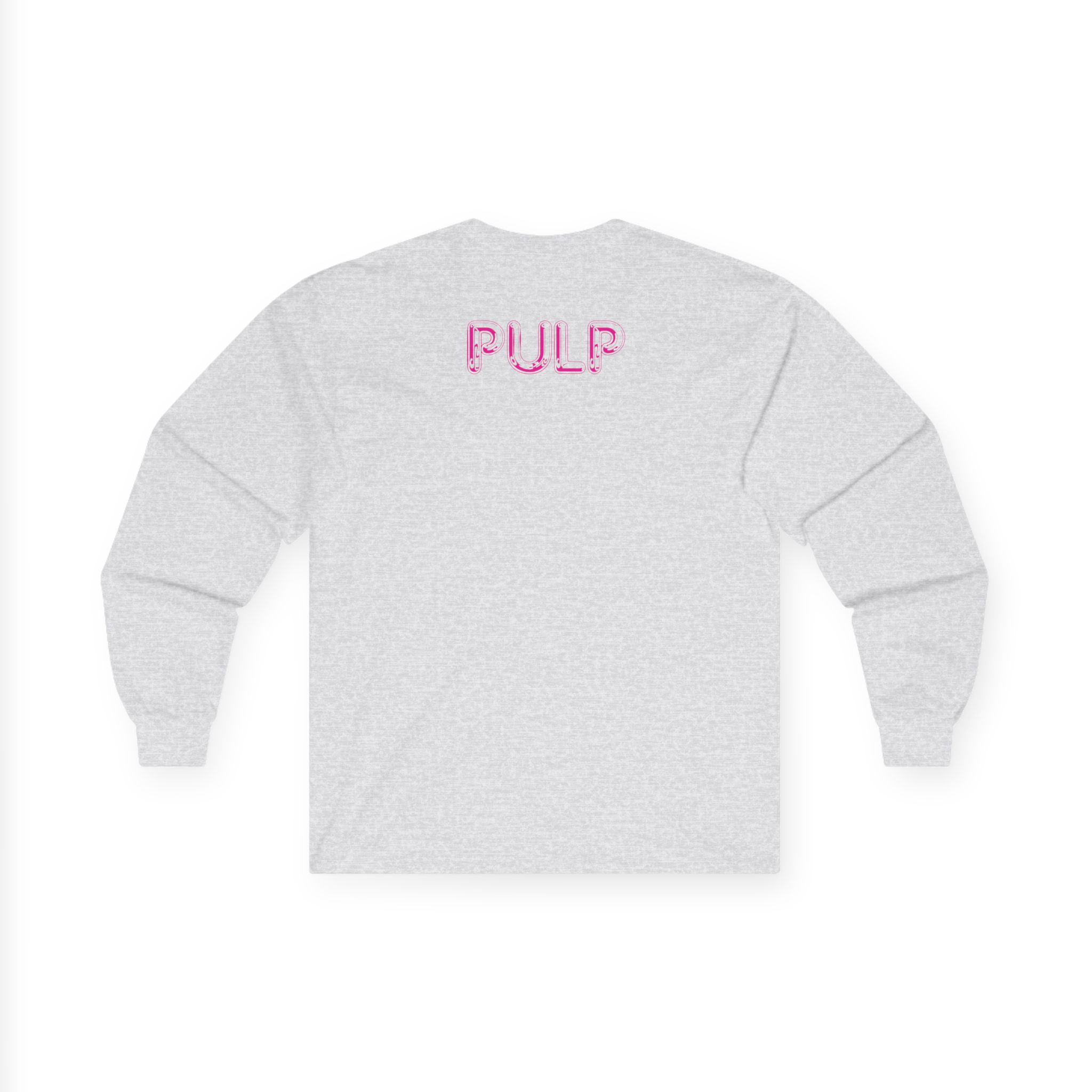 Pulp Let’s All Meet Up Ecru Unisex Ultra Cotton Long Sleeve Tee