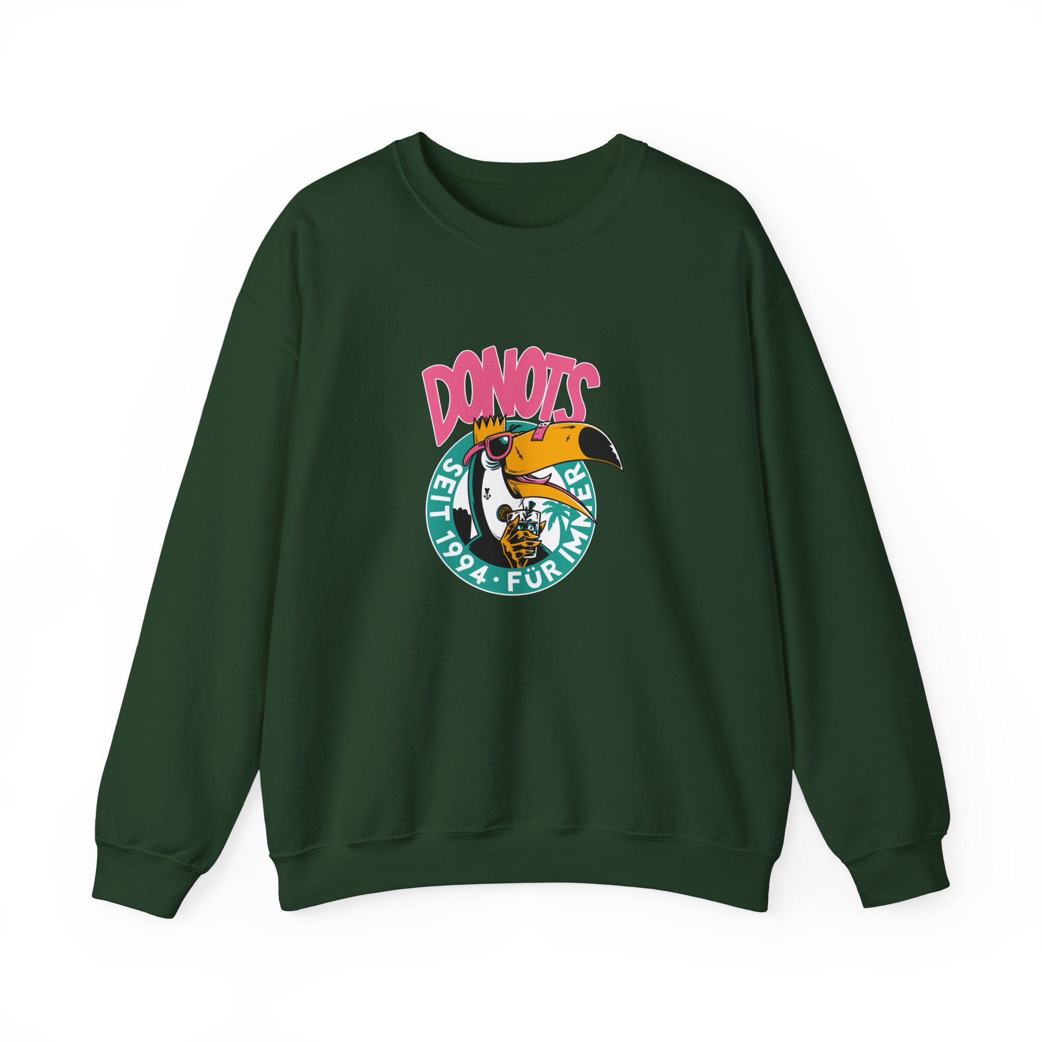 Donots Toucan Unisex Heavy Blendâ„¢ Crewneck Sweatshirt